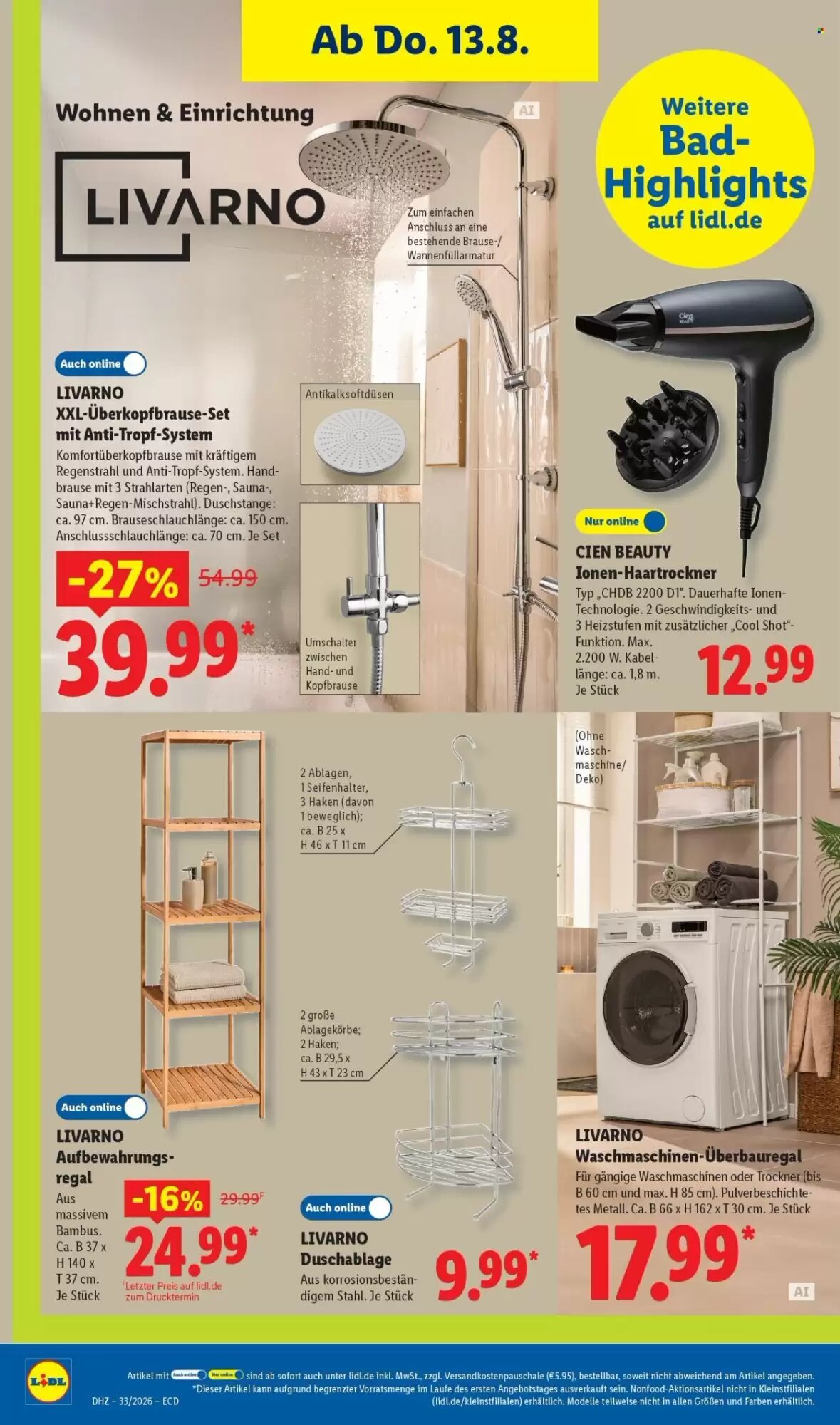 Lidl Prospekt (ab 10.08.2026) zum Blättern - Seite 30