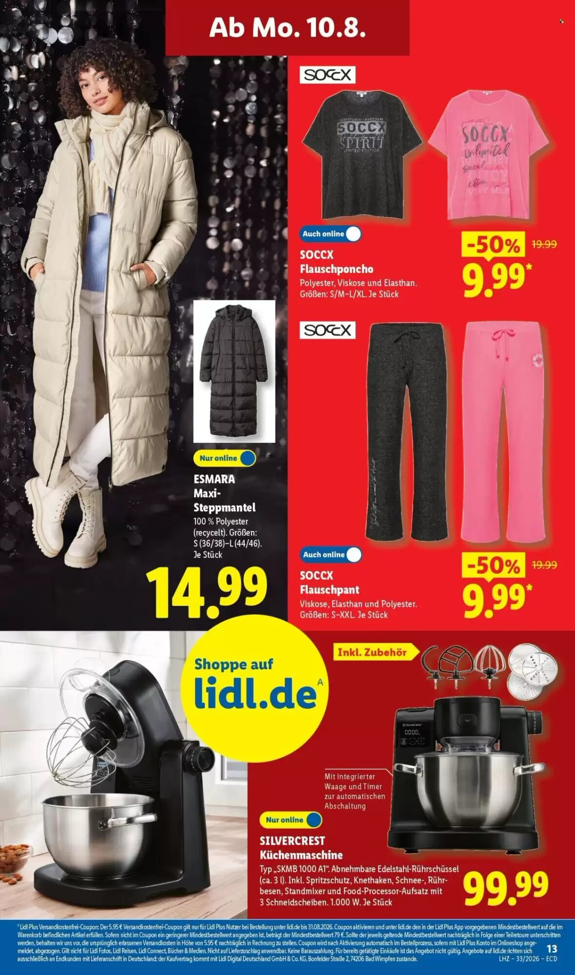 Lidl Prospekt (ab 10.08.2026) zum Blättern - Seite 9
