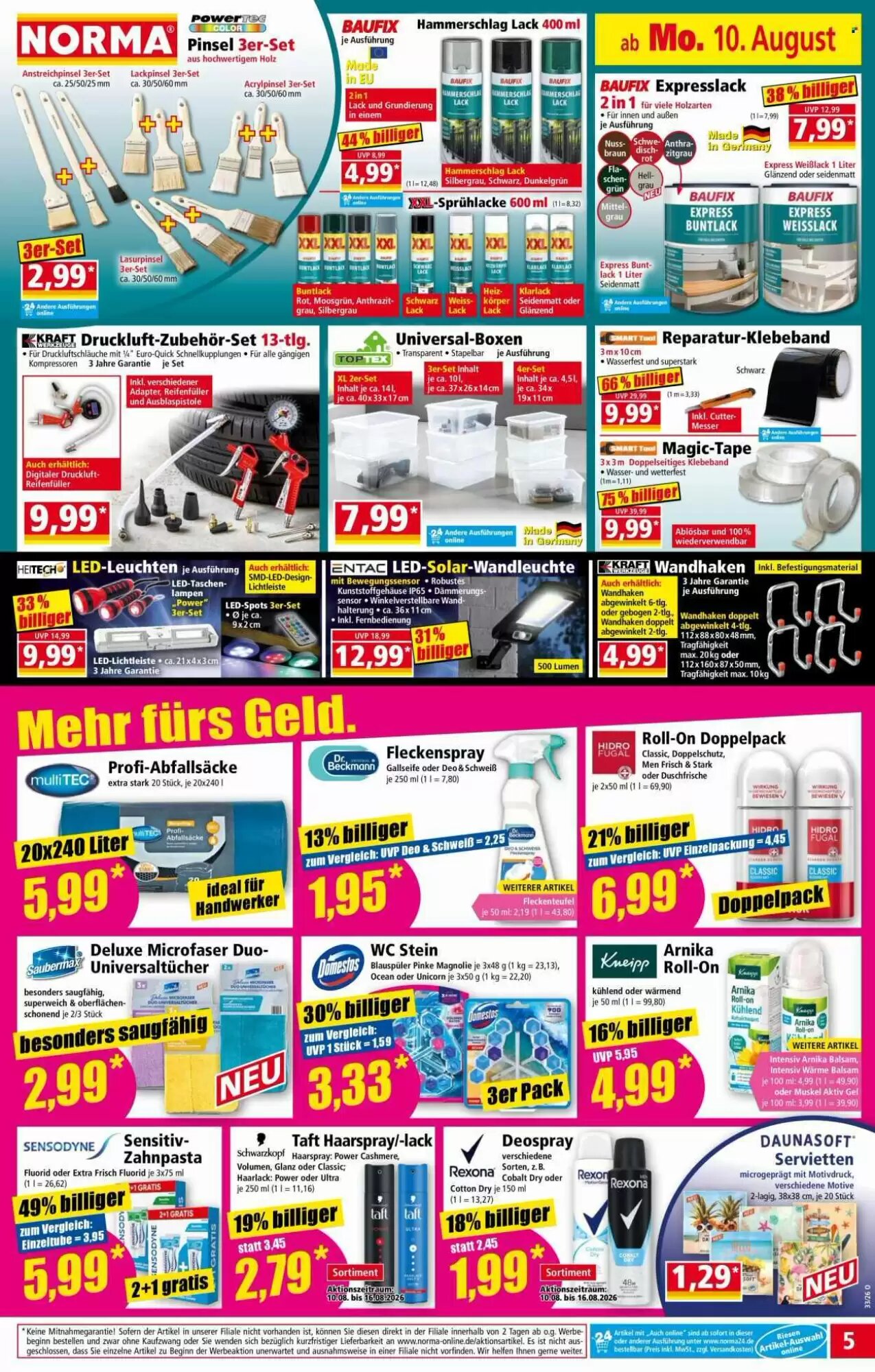 Norma Prospekt (ab 10.08.2026) zum Blättern - Seite 5
