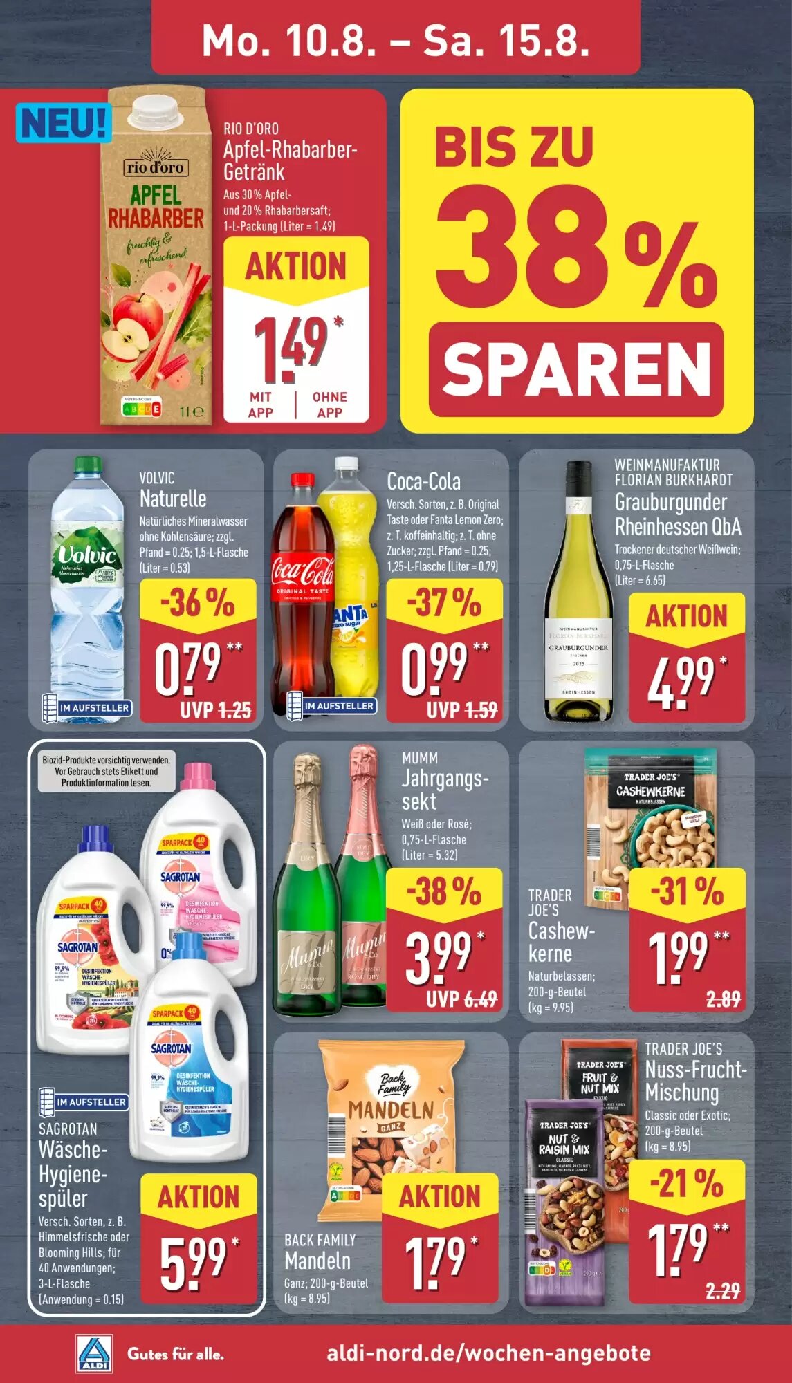 Aldi Nord Prospekt (ab 10.08.2026) zum Blättern - Seite 10
