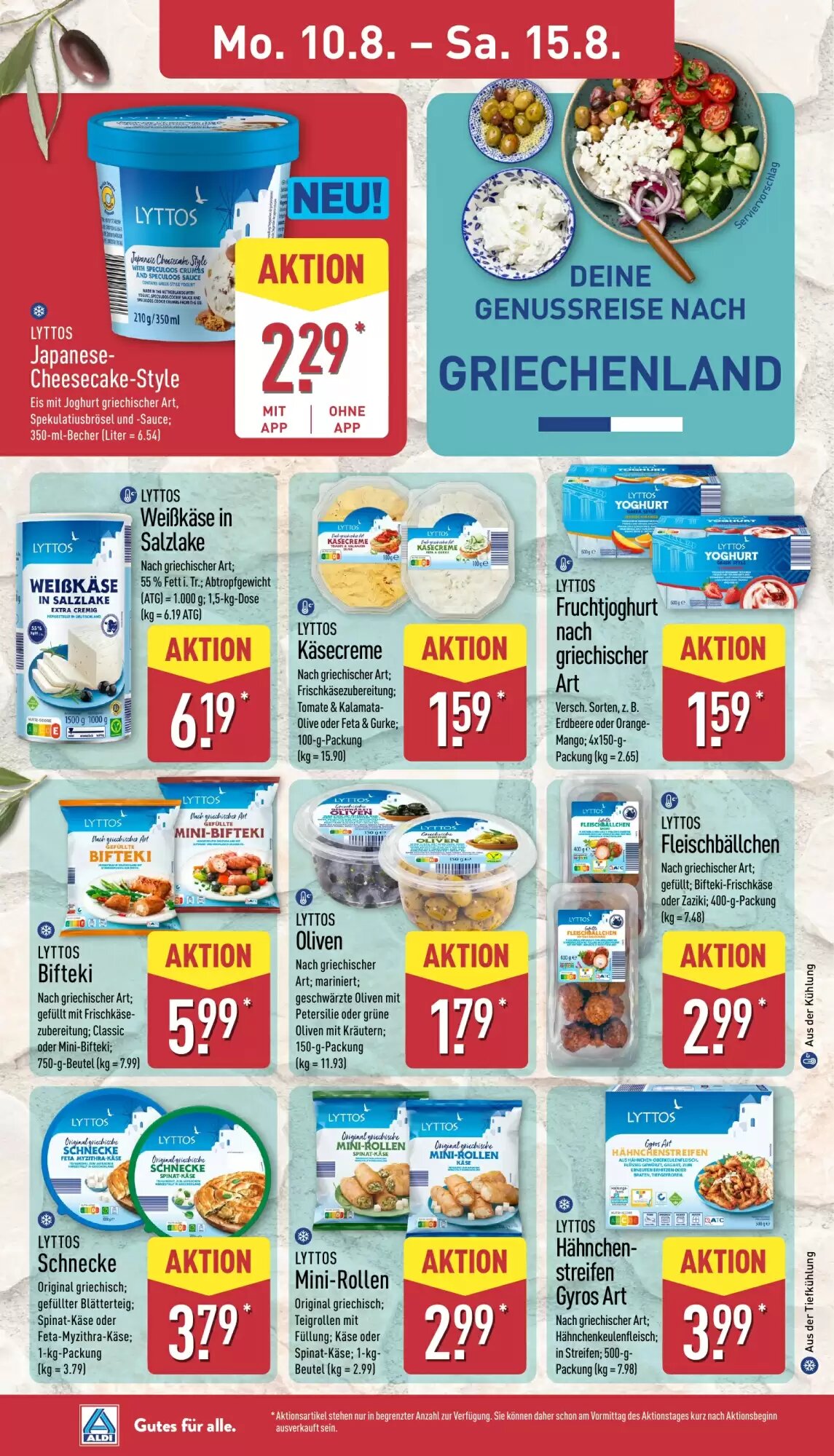 Aldi Nord Prospekt (ab 10.08.2026) zum Blättern - Seite 12