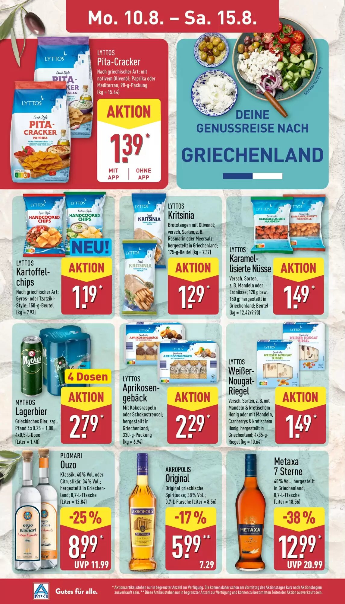 Aldi Nord Prospekt (ab 10.08.2026) zum Blättern - Seite 14