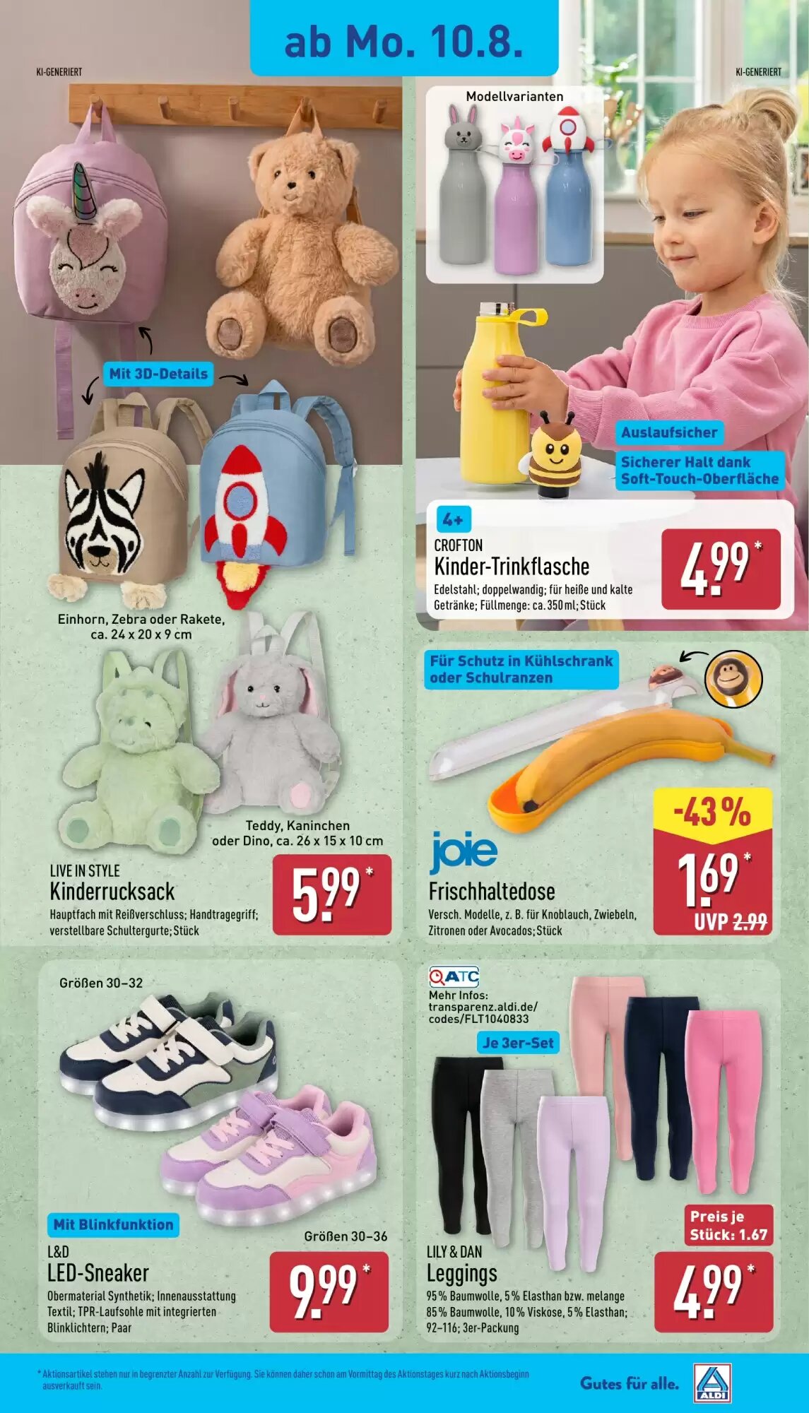 Aldi Nord Prospekt (ab 10.08.2026) zum Blättern - Seite 17