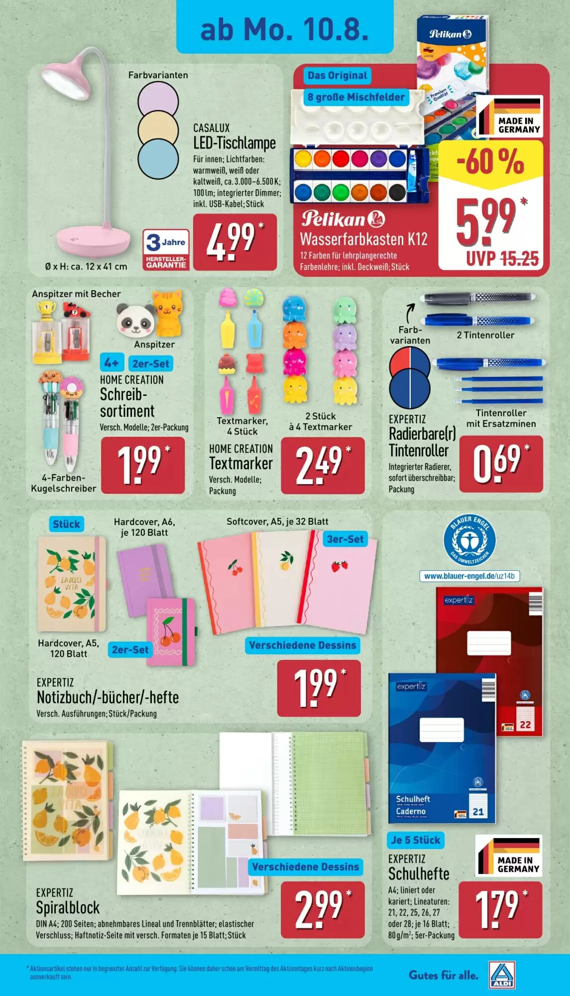 Aldi Nord Prospekt (ab 10.08.2026) zum Blättern - Seite 19
