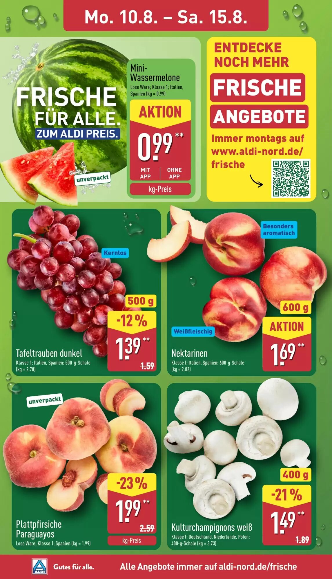 Aldi Nord Prospekt (ab 10.08.2026) zum Blättern - Seite 2