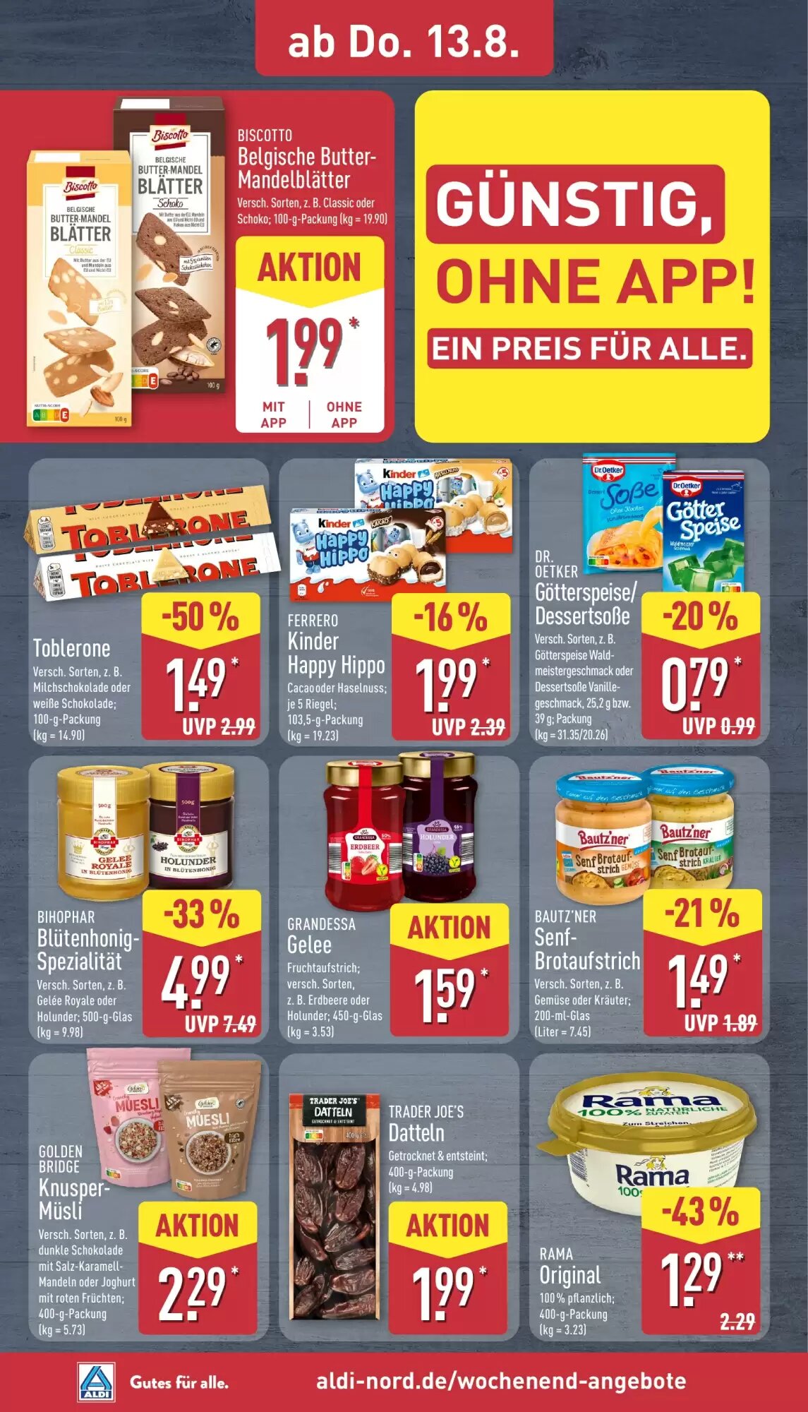 Aldi Nord Prospekt (ab 10.08.2026) zum Blättern - Seite 32