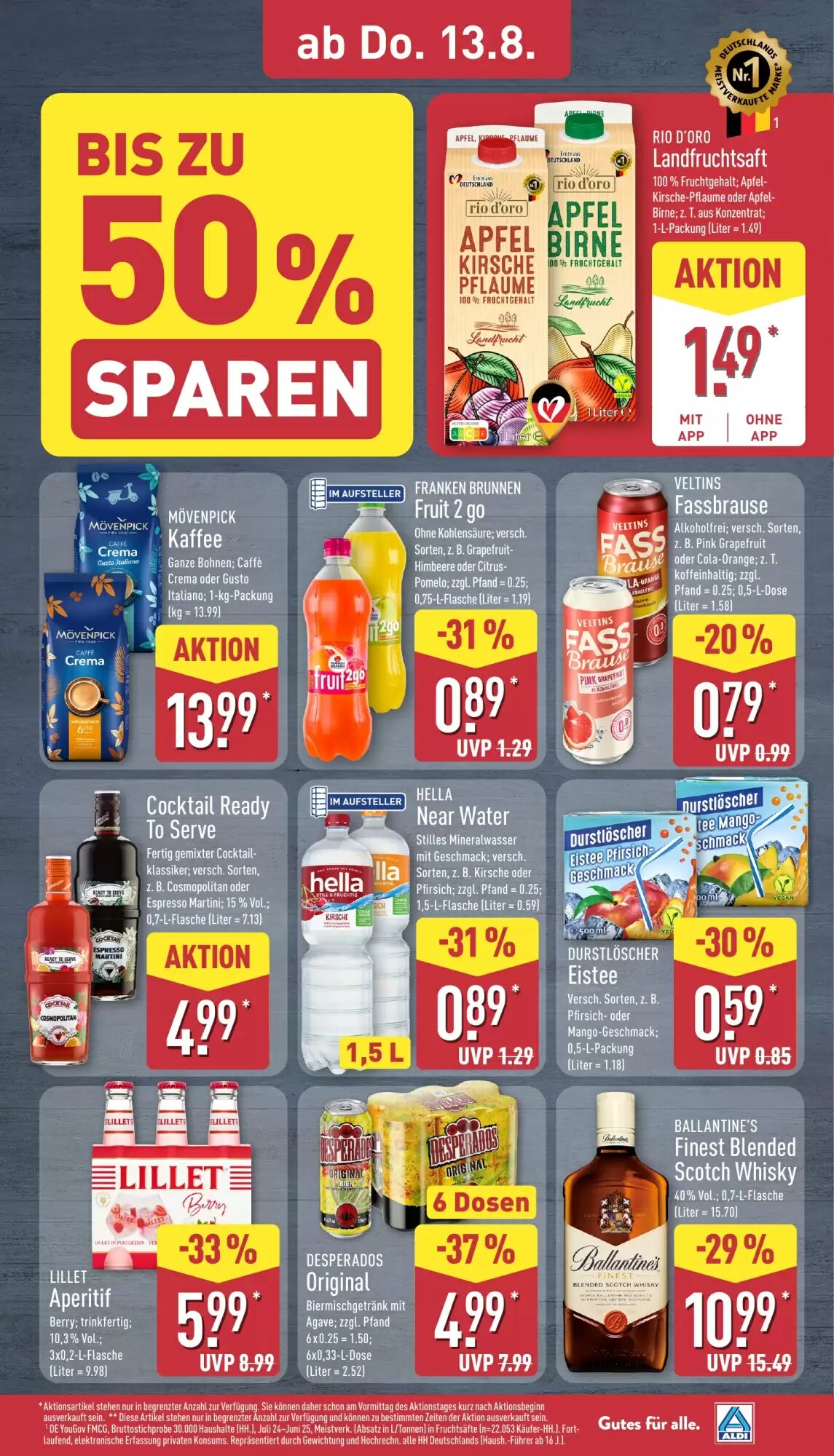 Aldi Nord Prospekt (ab 10.08.2026) zum Blättern - Seite 33