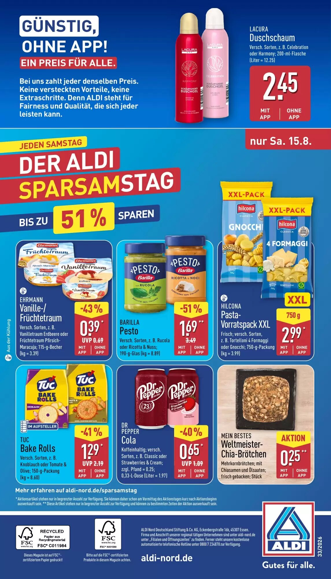Aldi Nord Prospekt (ab 10.08.2026) zum Blättern - Seite 34