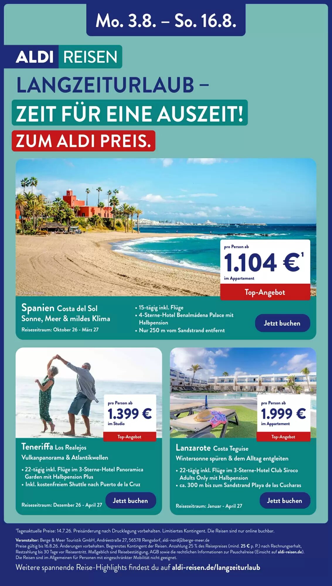 Aldi Nord Prospekt (ab 10.08.2026) zum Blättern - Seite 39