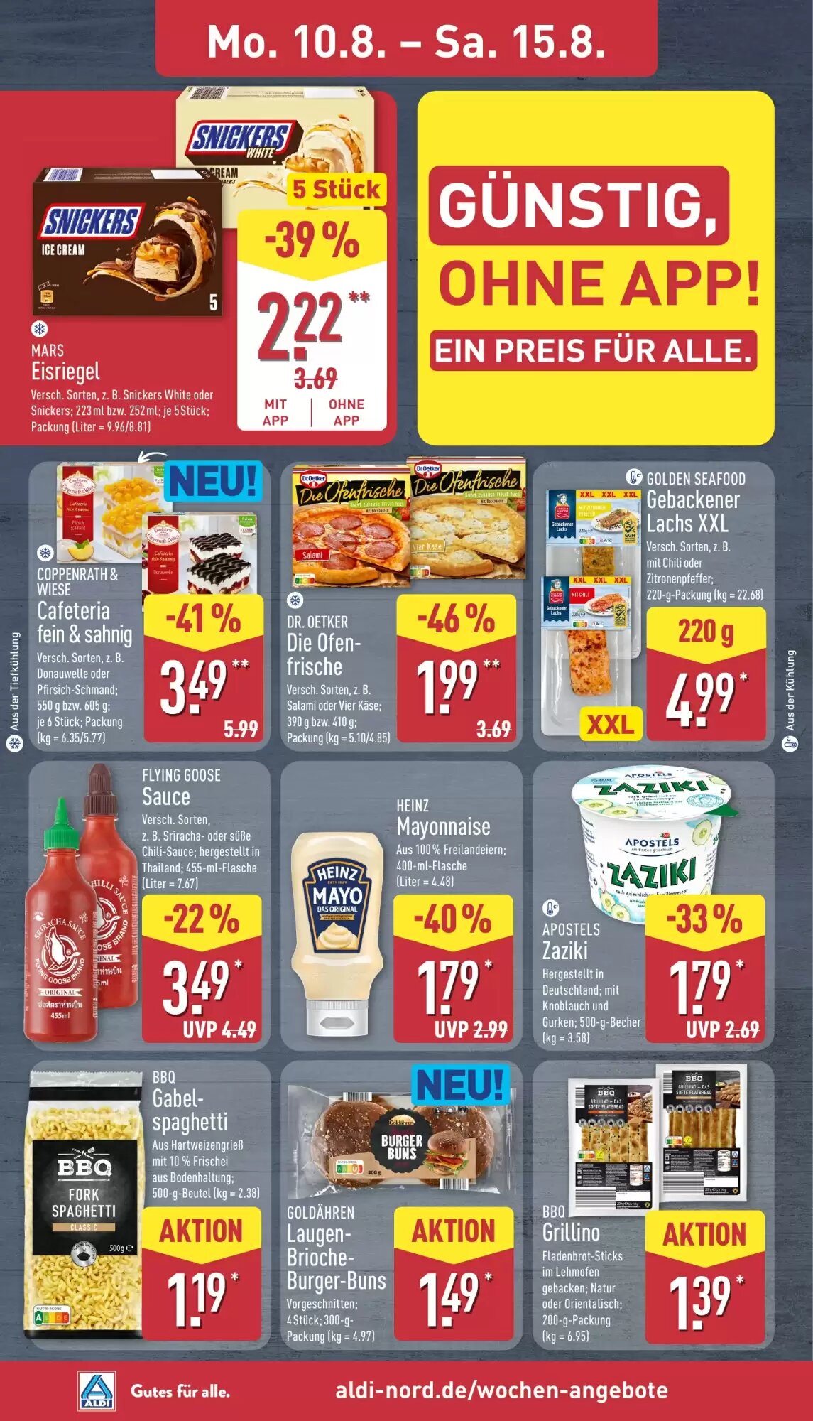 Aldi Nord Prospekt (ab 10.08.2026) zum Blättern - Seite 8