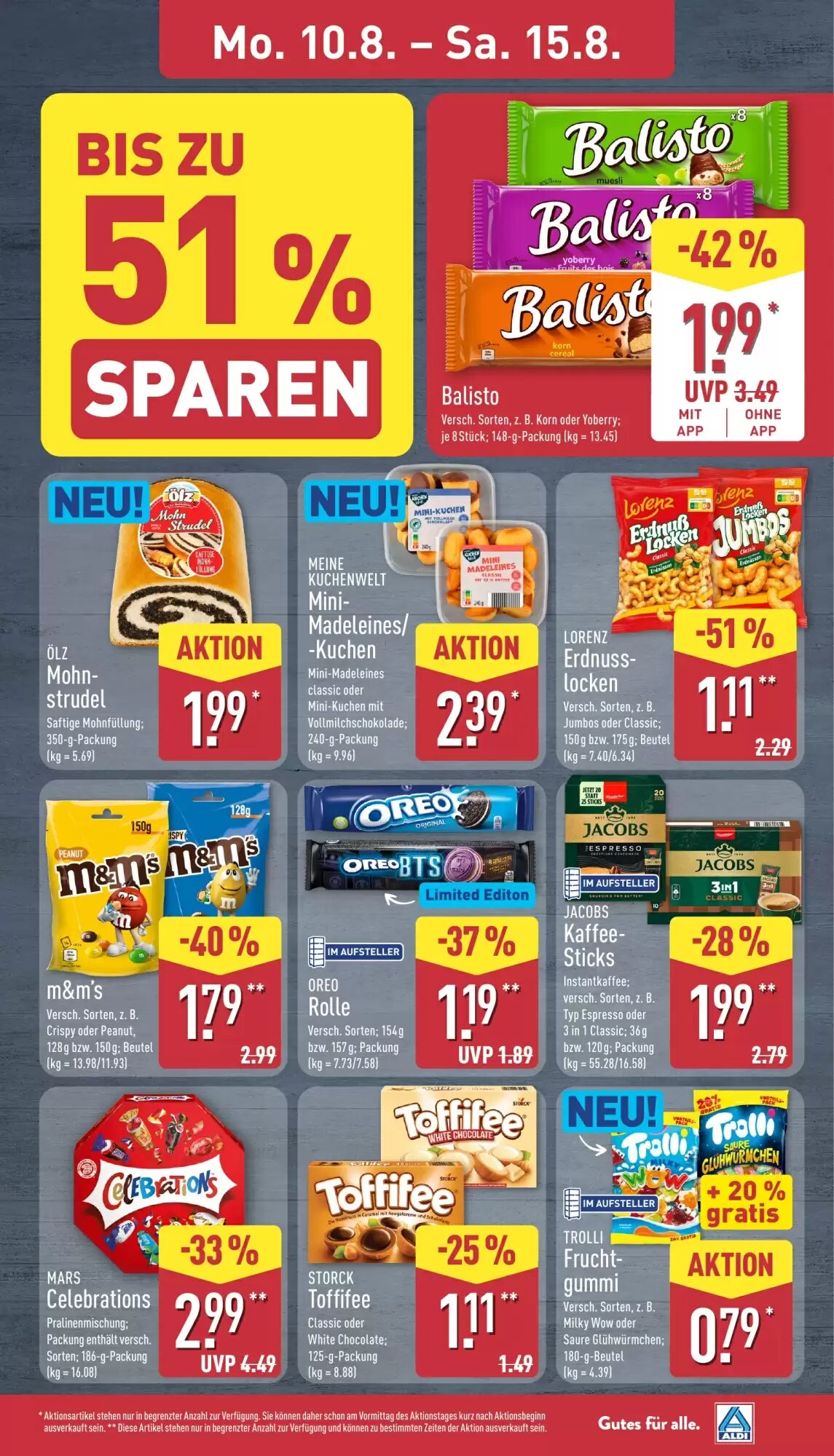 Aldi Nord Prospekt (ab 10.08.2026) zum Blättern - Seite 9