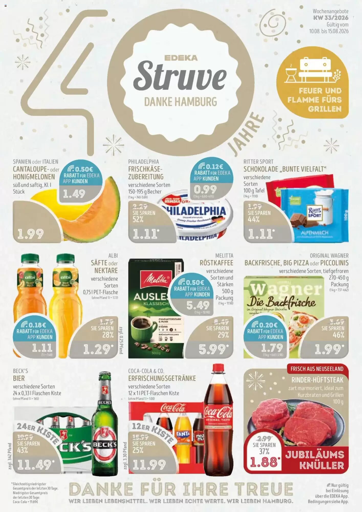 Edeka Struve Prospekt (ab 10.08.2026) zum Blättern - Seite 1