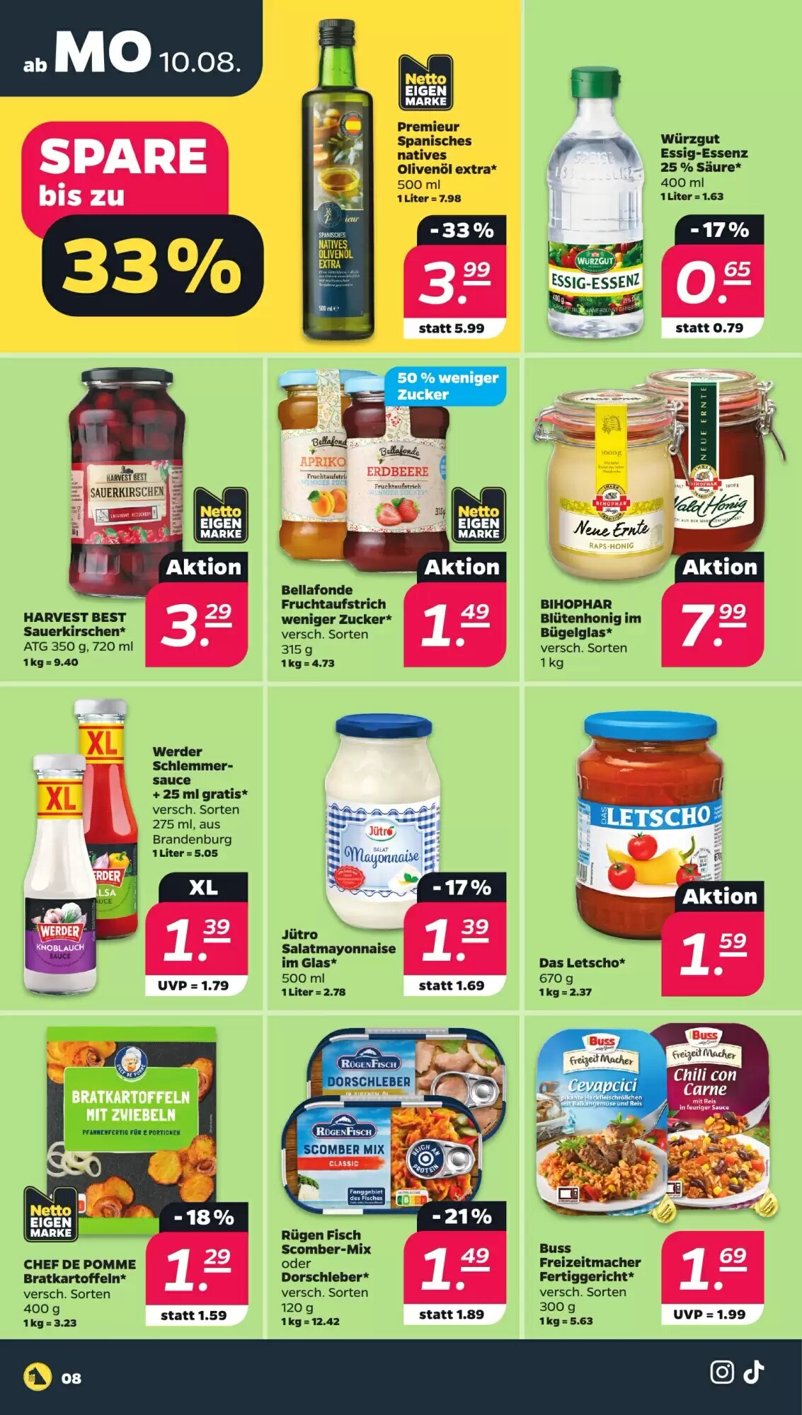 NETTO Prospekt (ab 10.08.2026) zum Blättern - Seite 10