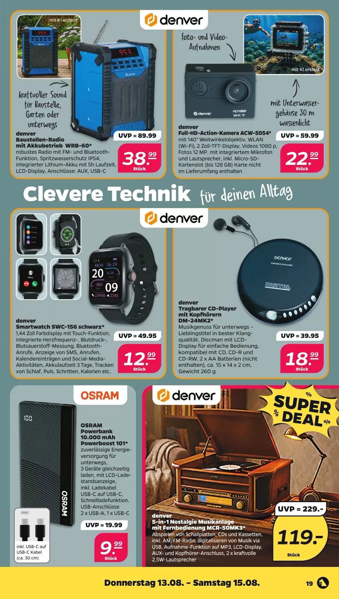 NETTO Prospekt (ab 10.08.2026) zum Blättern - Seite 21