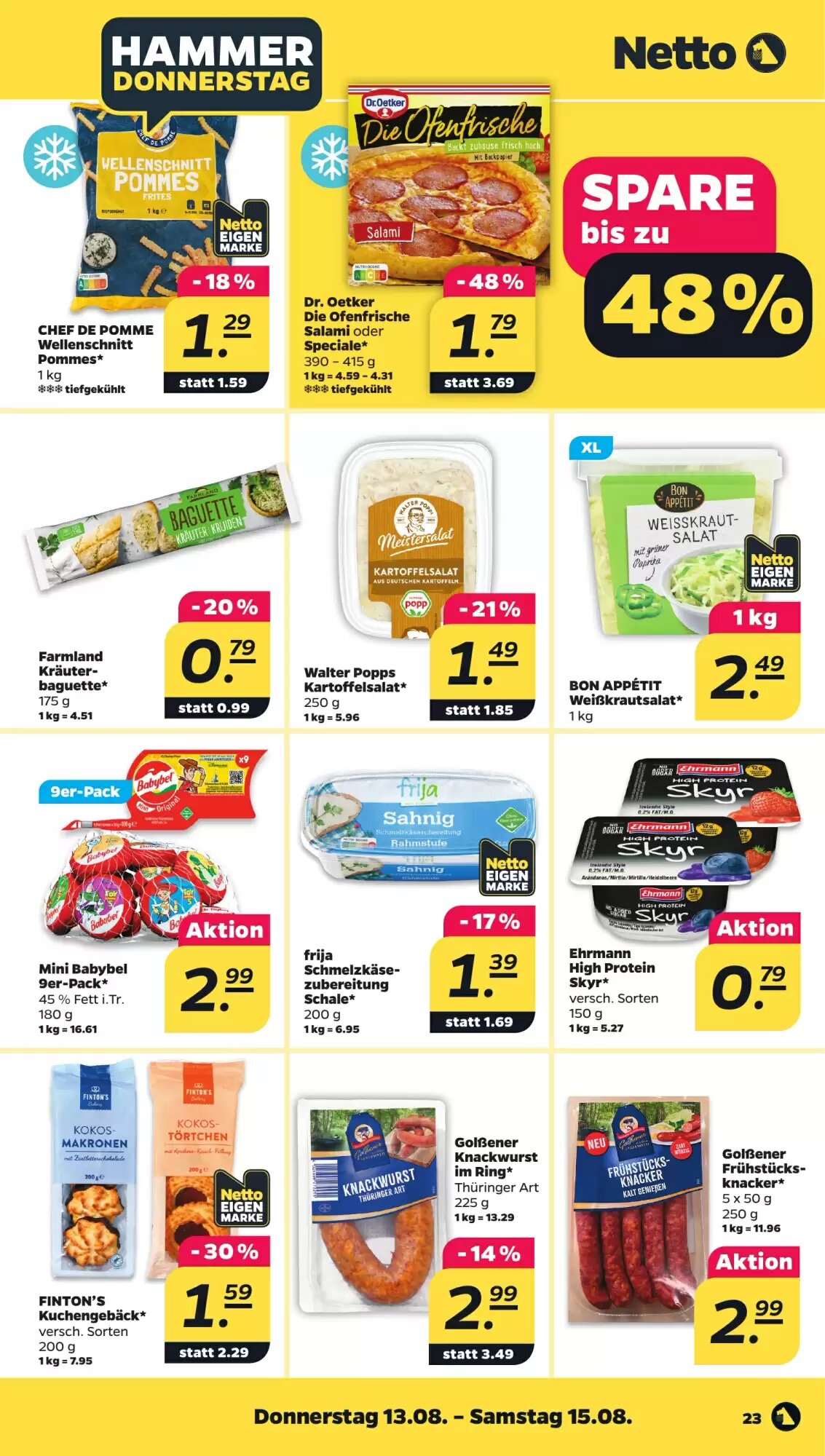 NETTO Prospekt (ab 10.08.2026) zum Blättern - Seite 27