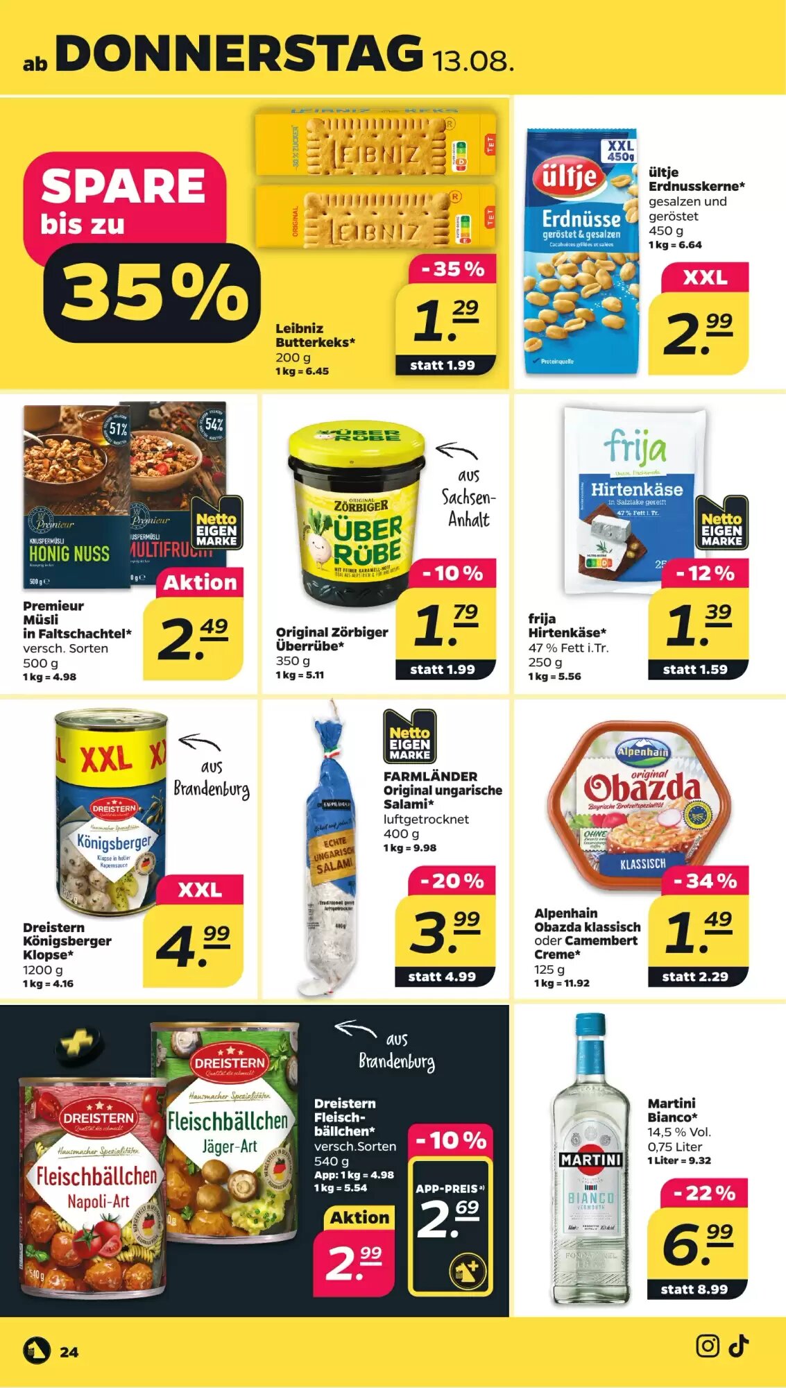 NETTO Prospekt (ab 10.08.2026) zum Blättern - Seite 28