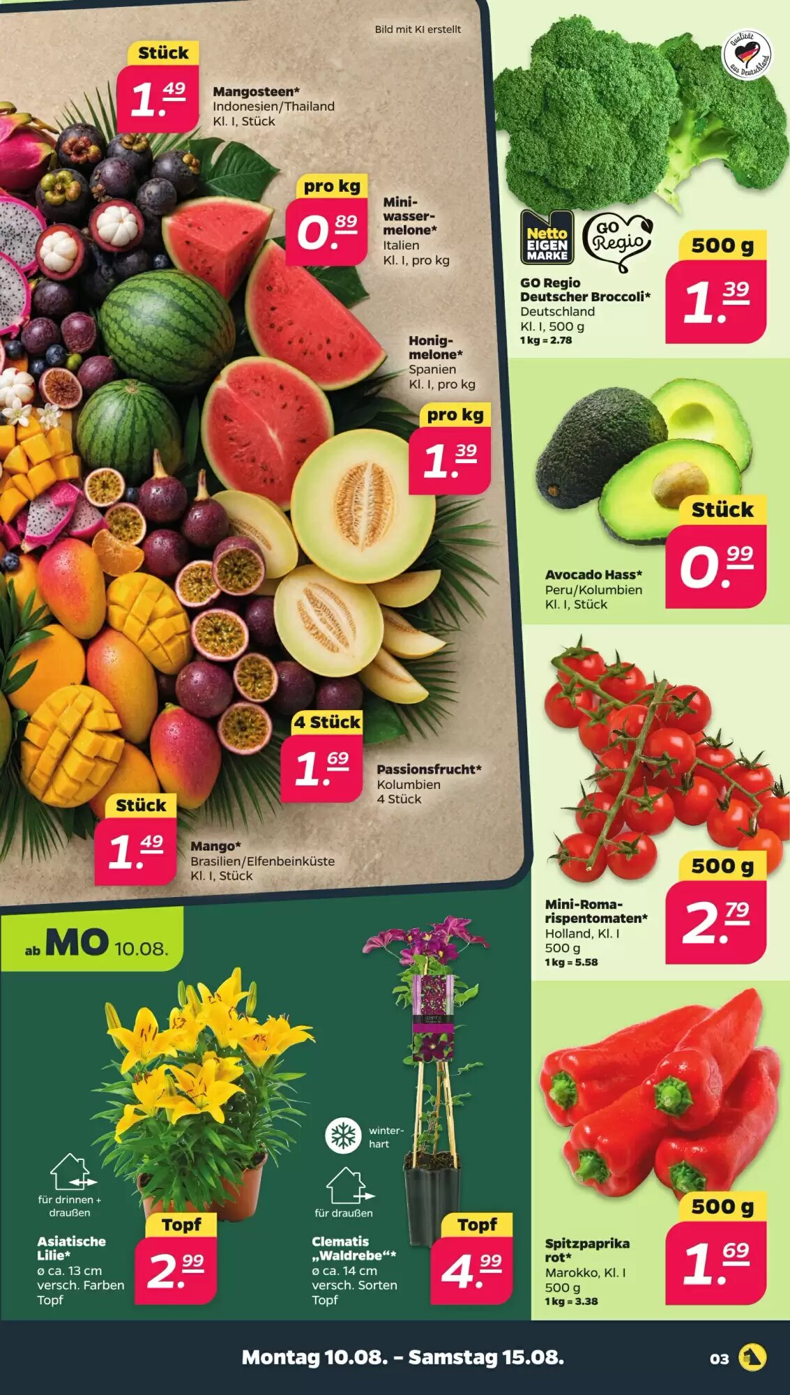 NETTO Prospekt (ab 10.08.2026) zum Blättern - Seite 3