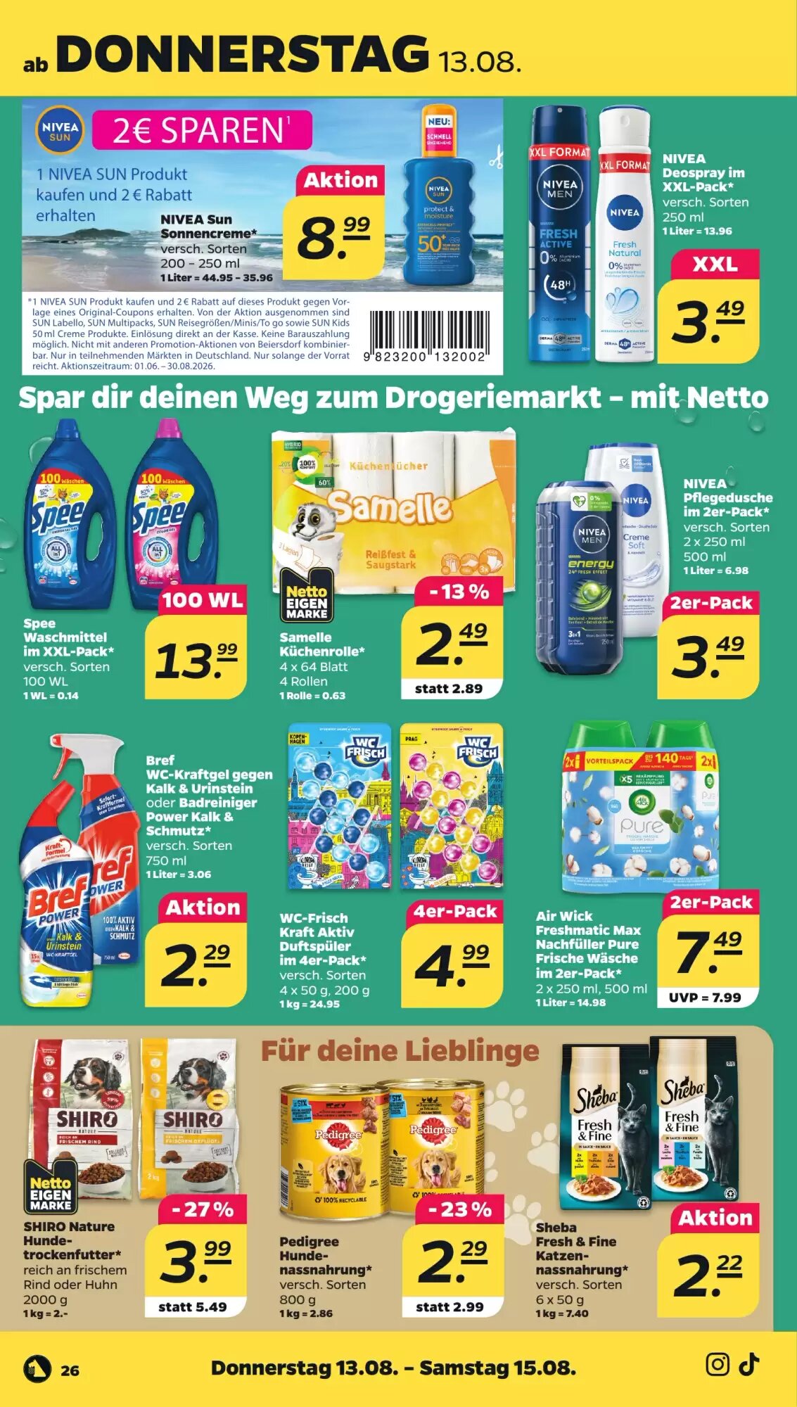NETTO Prospekt (ab 10.08.2026) zum Blättern - Seite 30
