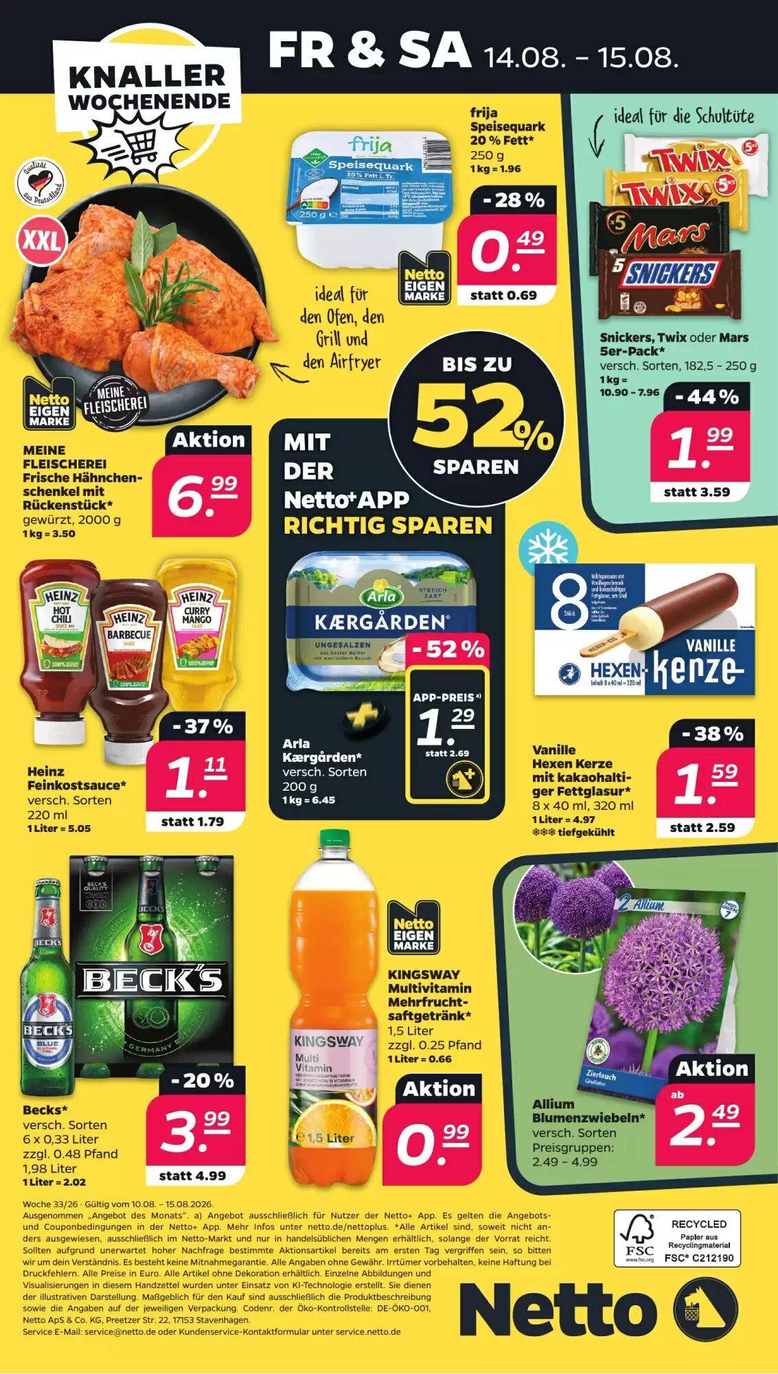 NETTO Prospekt (ab 10.08.2026) zum Blättern - Seite 32