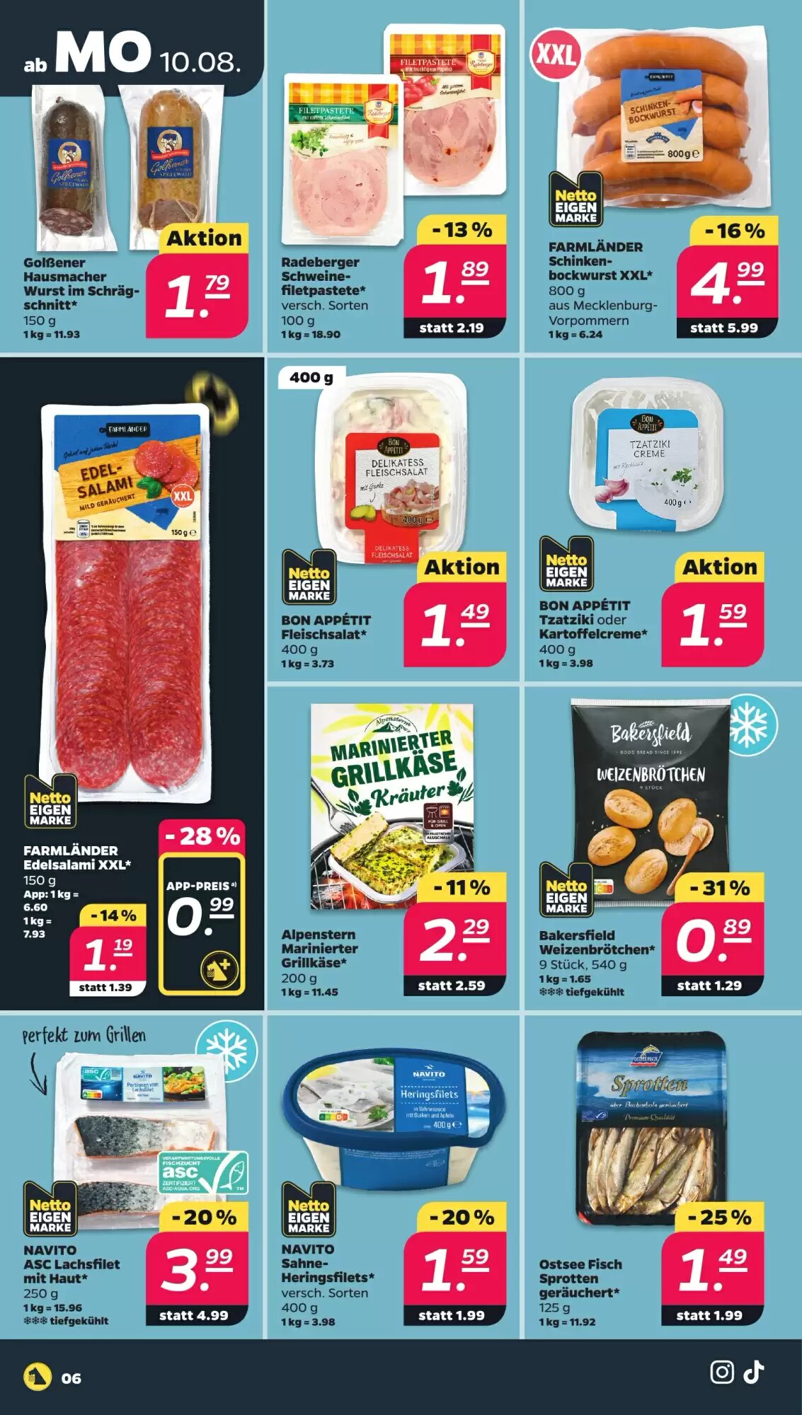 NETTO Prospekt (ab 10.08.2026) zum Blättern - Seite 8