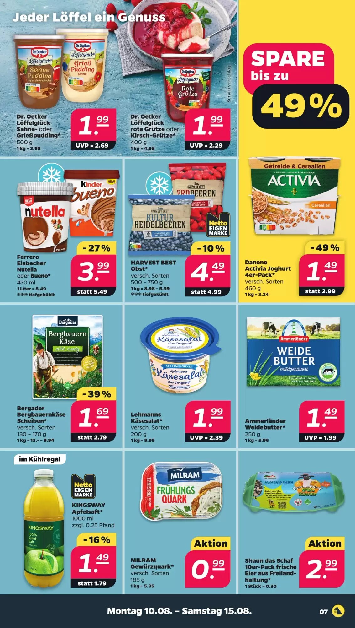 NETTO Prospekt (ab 10.08.2026) zum Blättern - Seite 9