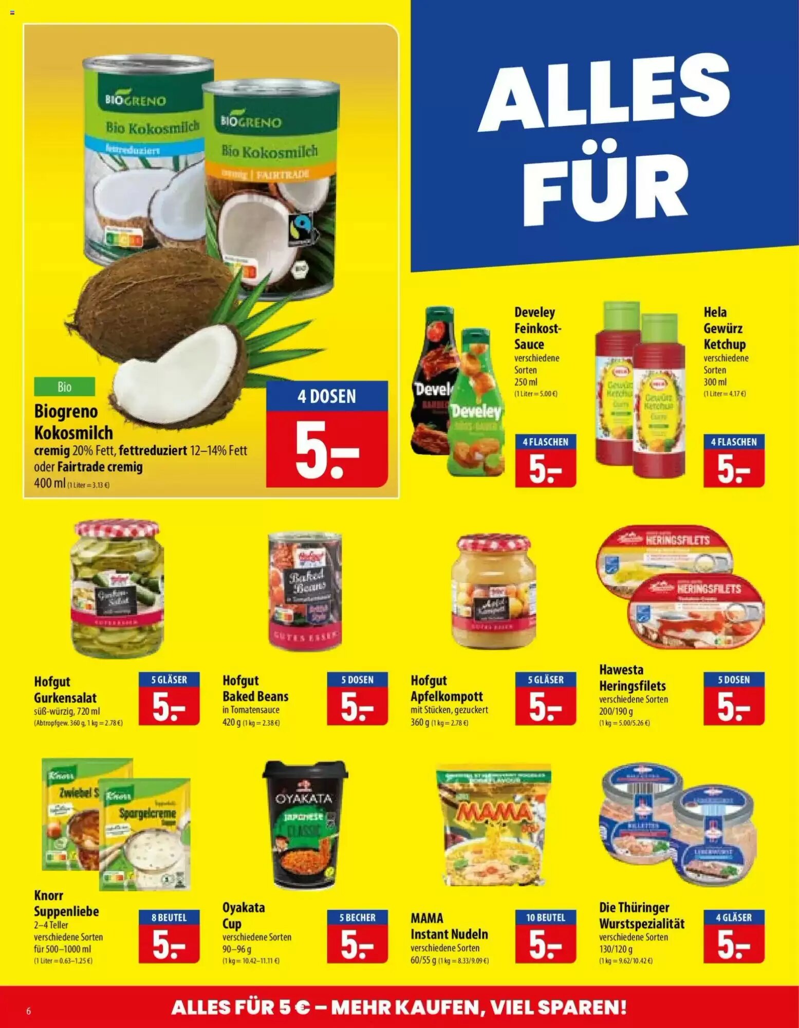 Famila Nord Ost Prospekt (ab 10.08.2026) zum Blättern - Seite 6