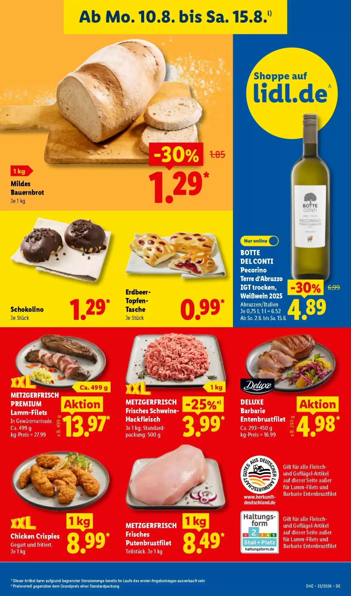 Lidl Prospekt (ab 10.08.2026) zum Blättern - Seite 11