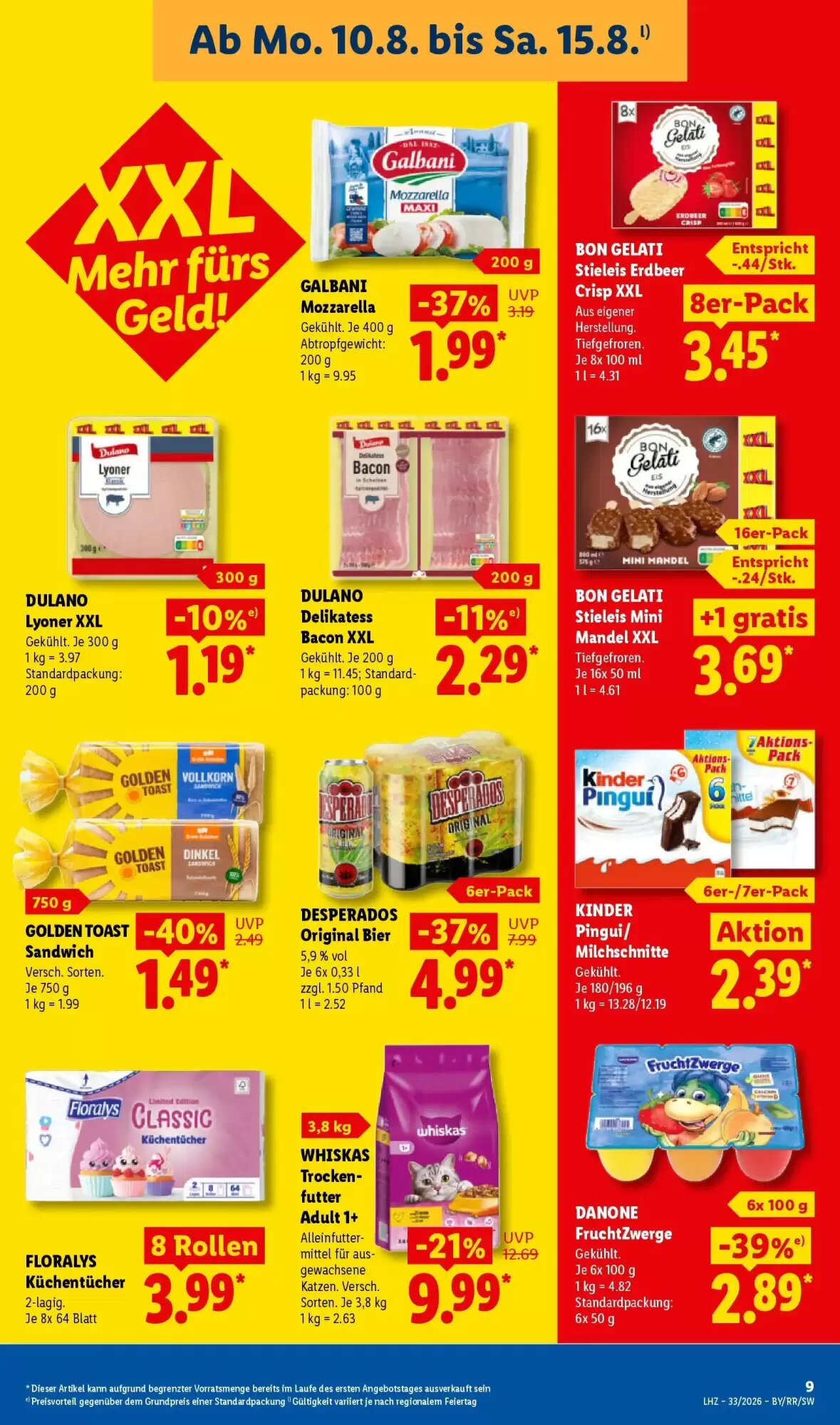 Lidl Prospekt (ab 10.08.2026) zum Blättern - Seite 21