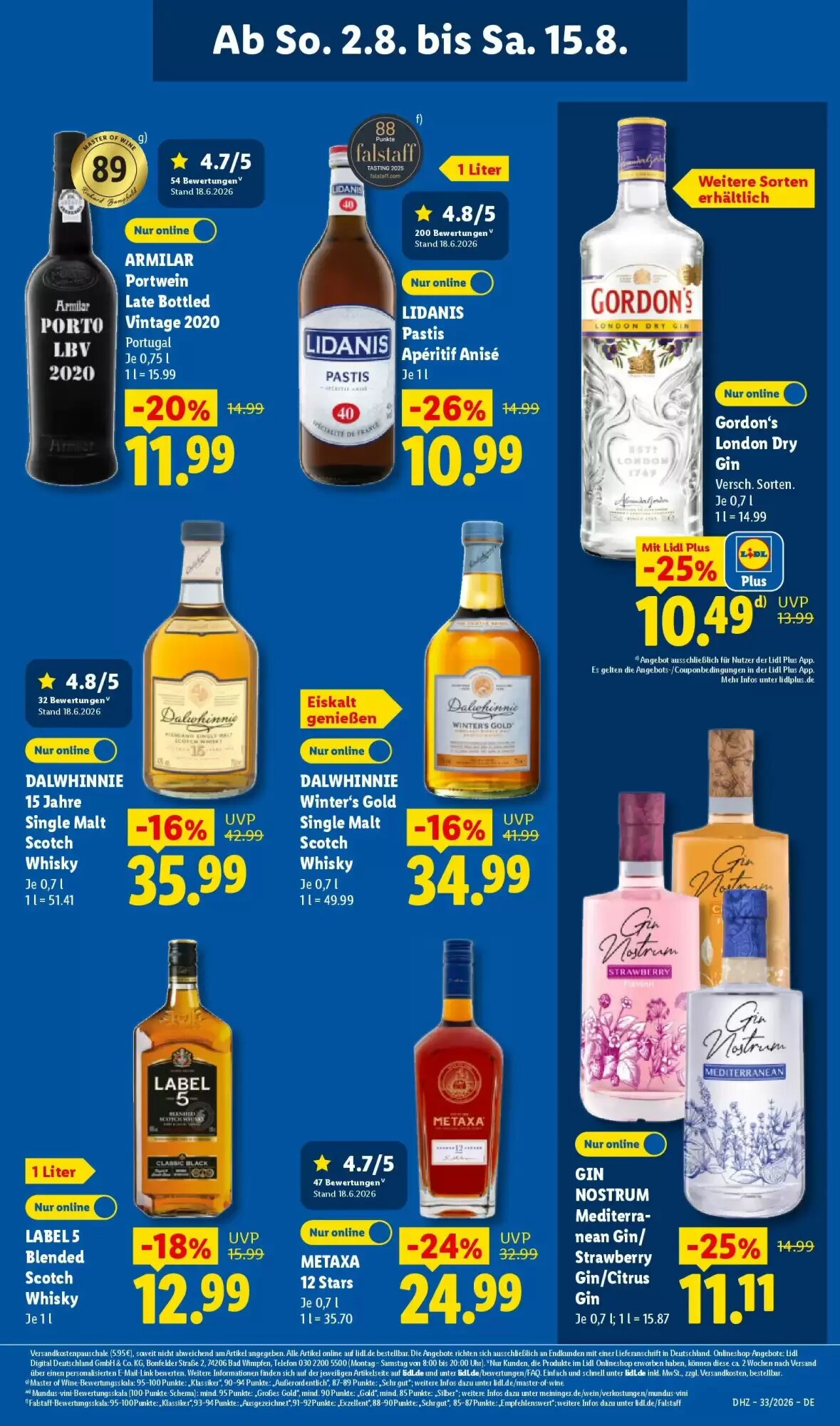 Lidl Prospekt (ab 10.08.2026) zum Blättern - Seite 25