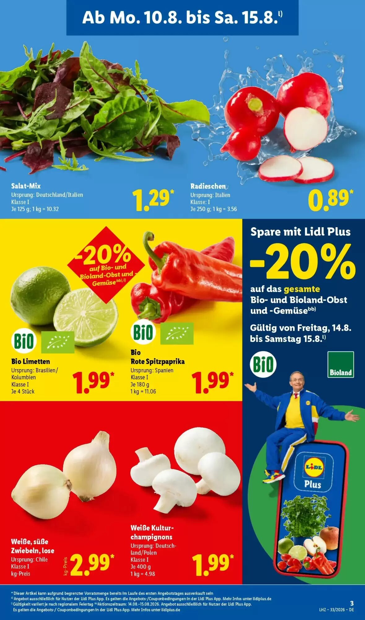 Lidl Prospekt (ab 10.08.2026) zum Blättern - Seite 3