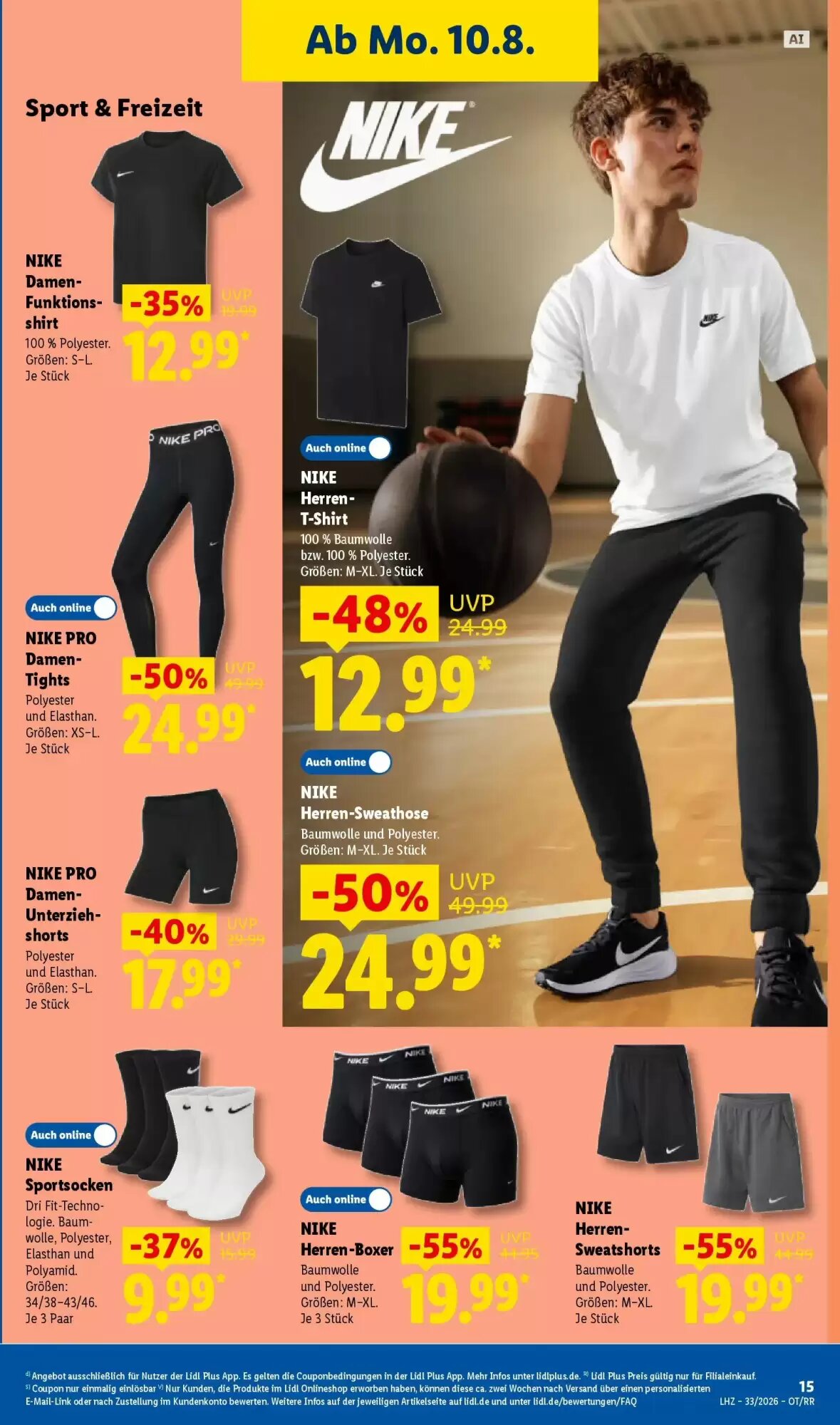 Lidl Prospekt (ab 10.08.2026) zum Blättern - Seite 33