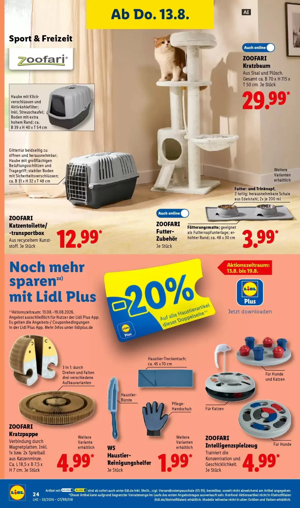 Lidl Prospekt (ab 10.08.2026) zum Blättern - Seite 46