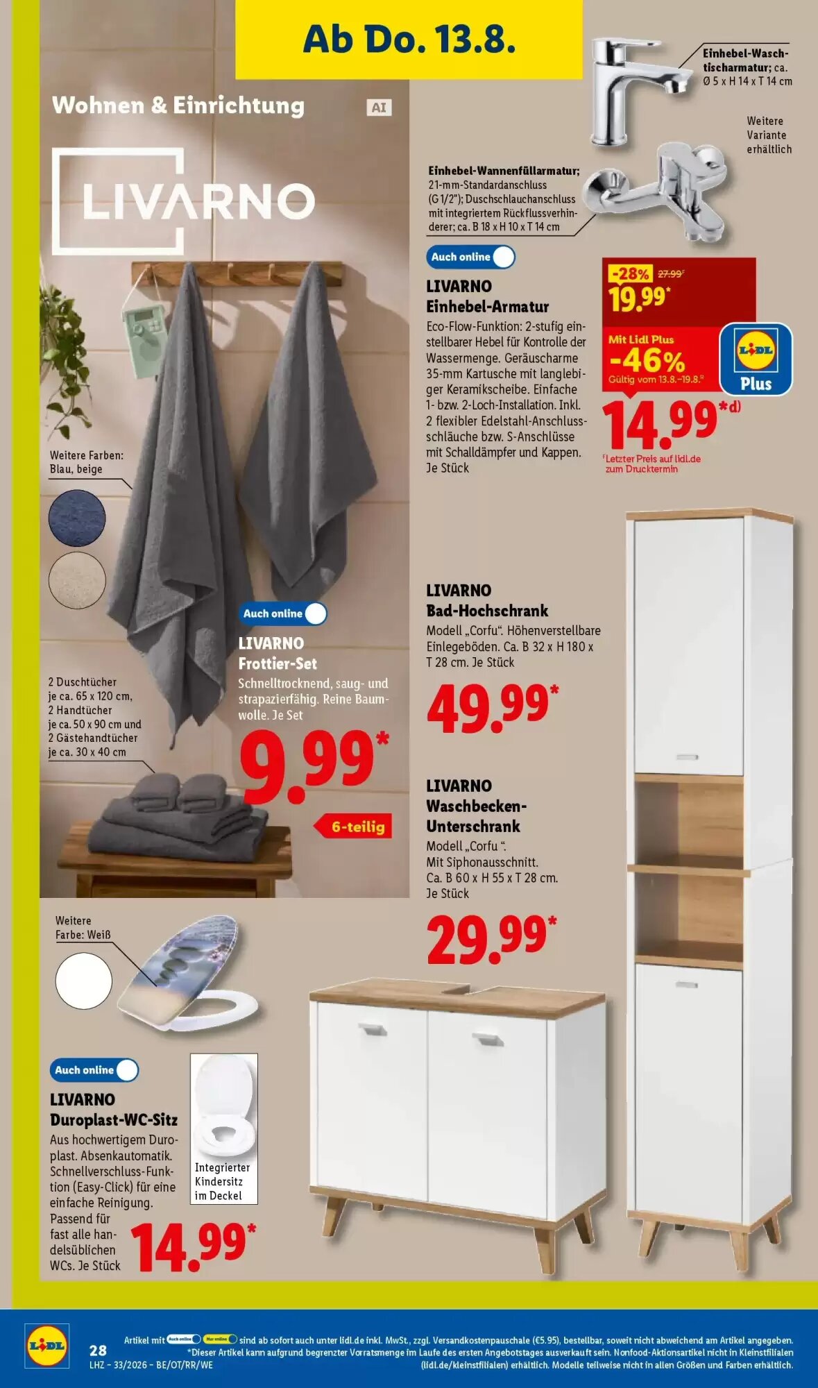 Lidl Prospekt (ab 10.08.2026) zum Blättern - Seite 50