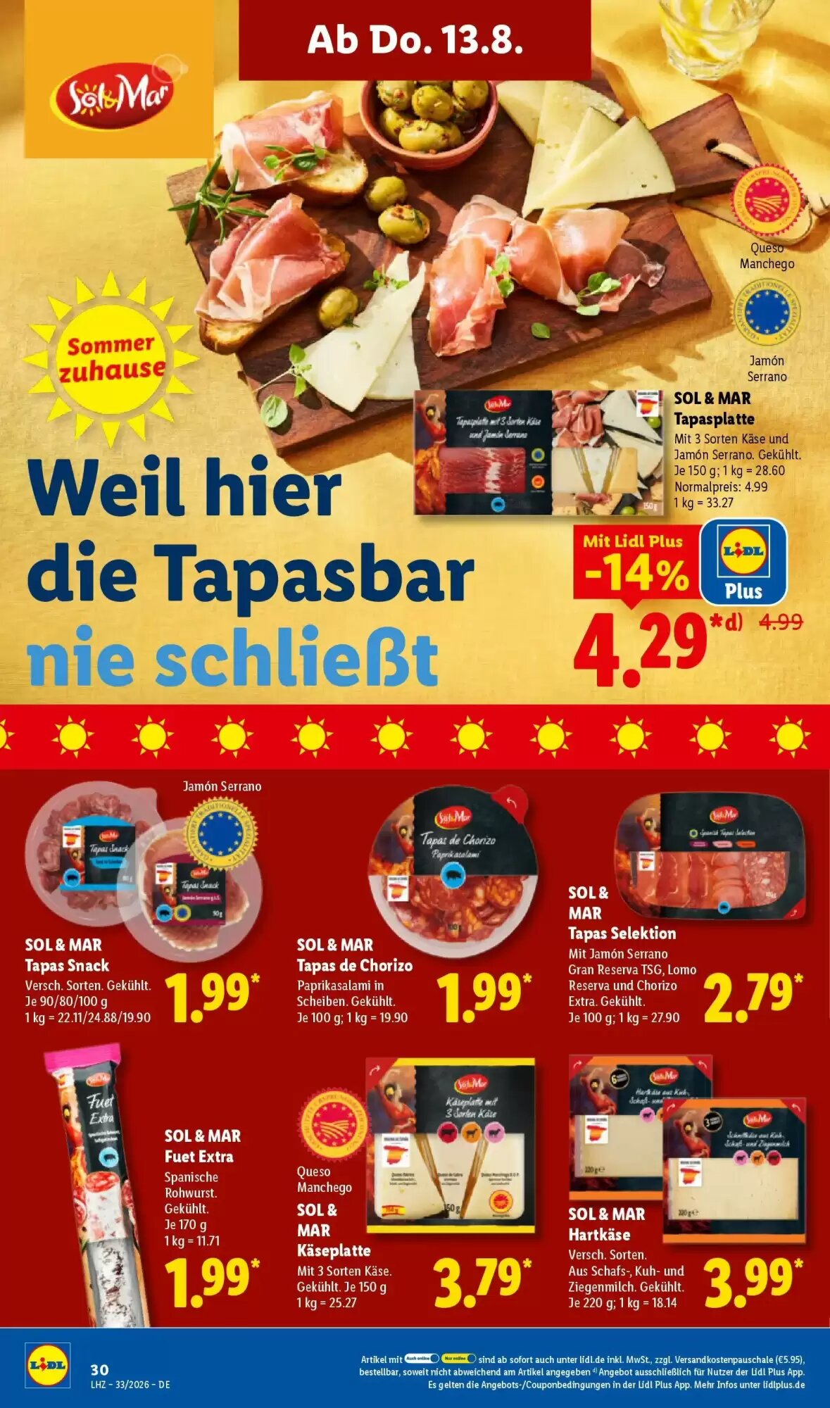 Lidl Prospekt (ab 10.08.2026) zum Blättern - Seite 54