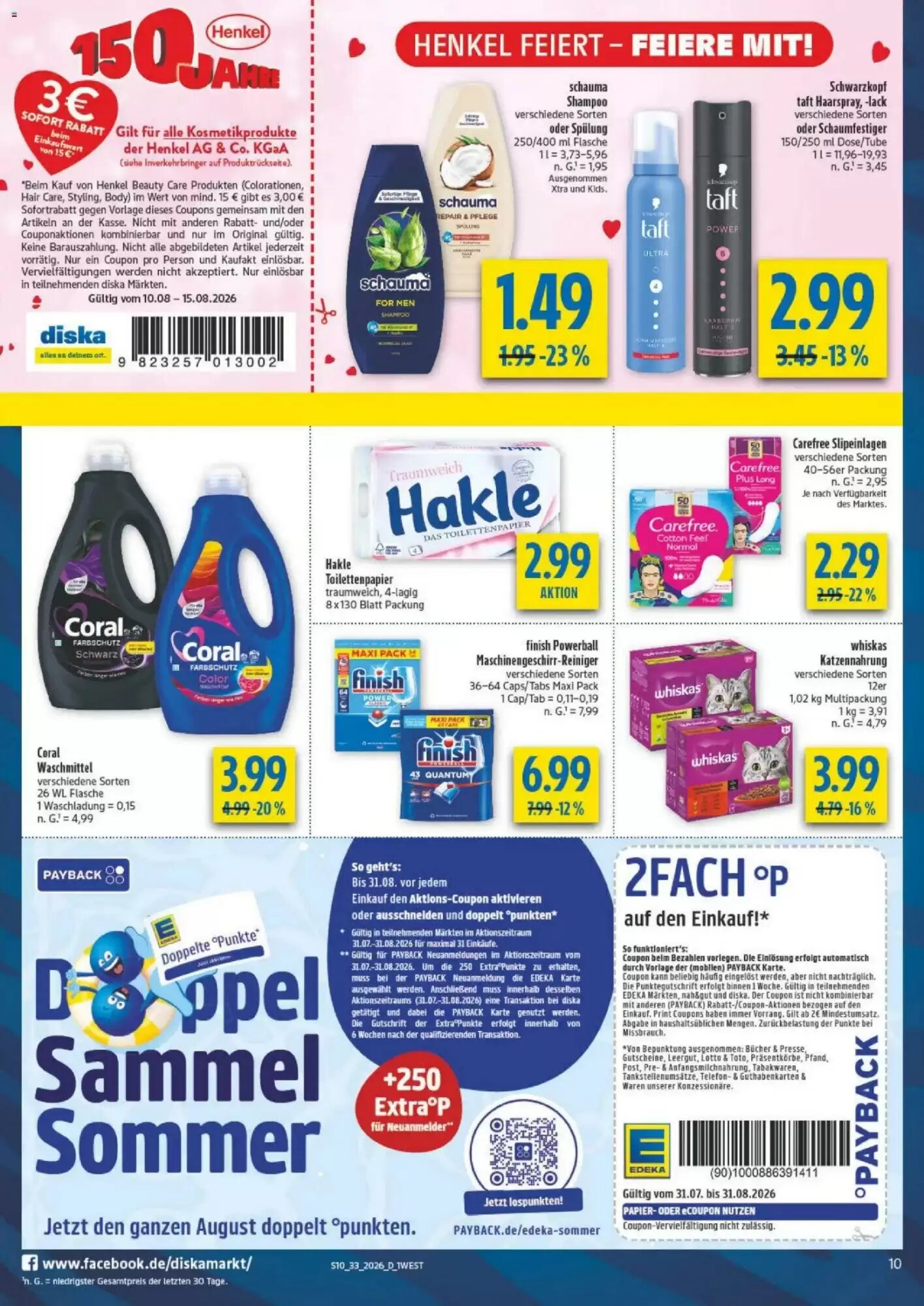 diska Prospekt (ab 10.08.2026) zum Blättern - Seite 10