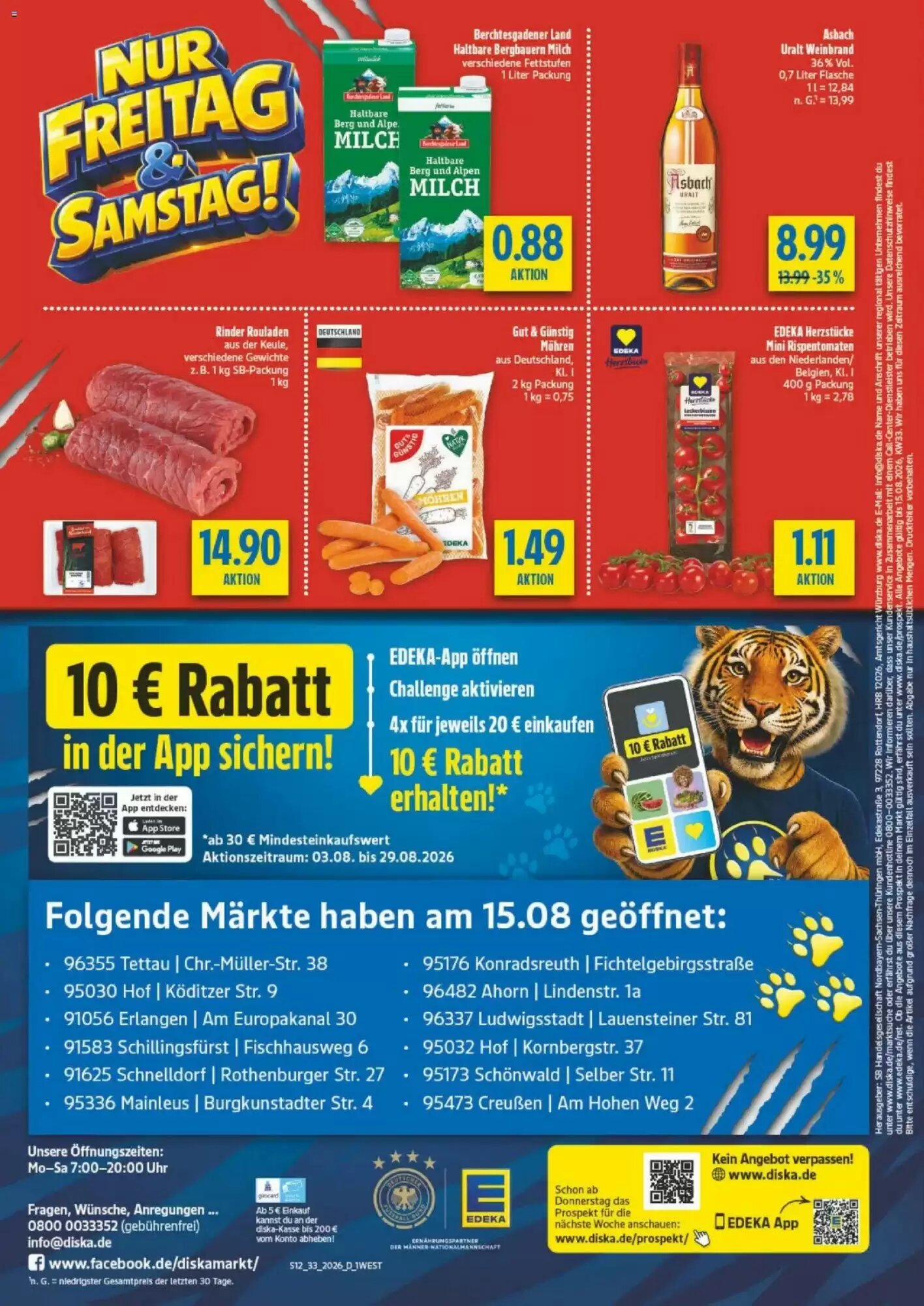 diska Prospekt (ab 10.08.2026) zum Blättern - Seite 12