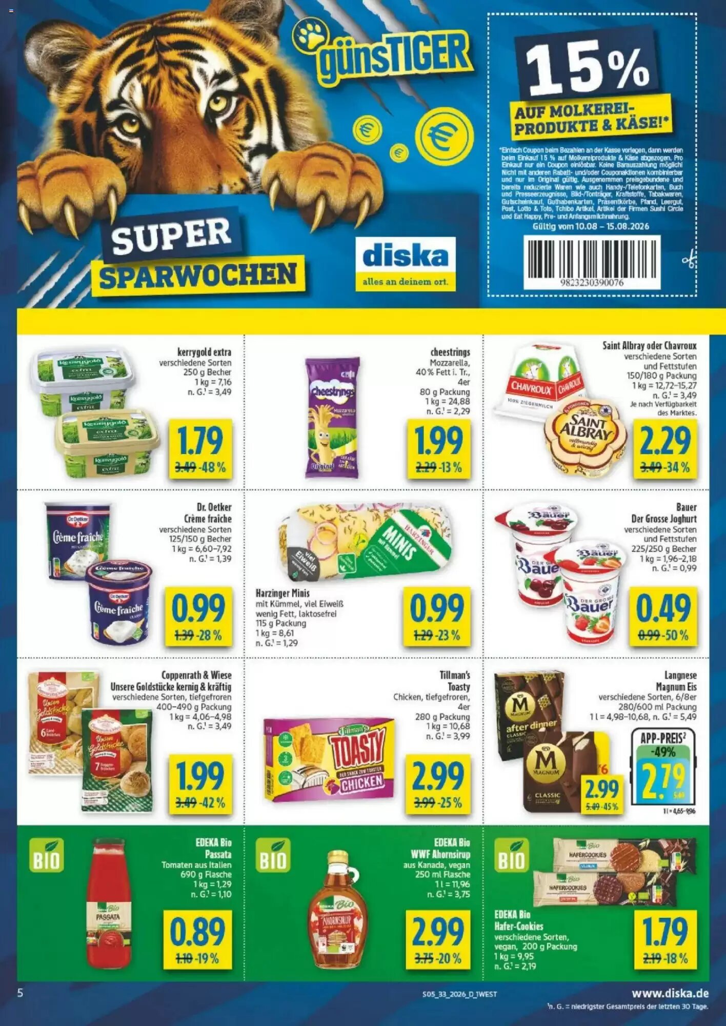 diska Prospekt (ab 10.08.2026) zum Blättern - Seite 5