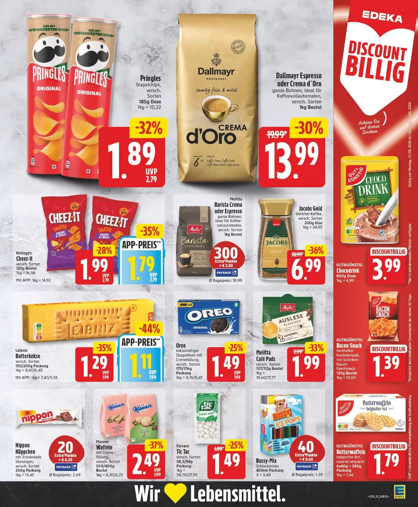 Edeka Prospekt (ab 10.08.2026) zum Blättern - Seite 15