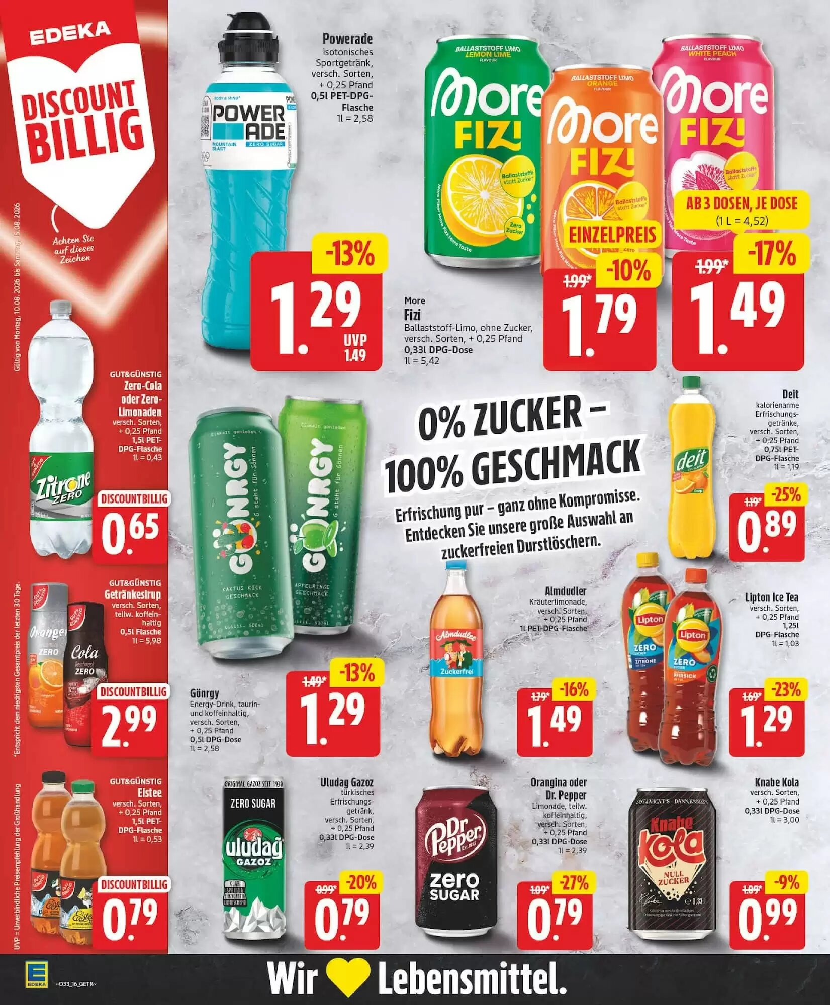 Edeka Prospekt (ab 10.08.2026) zum Blättern - Seite 16