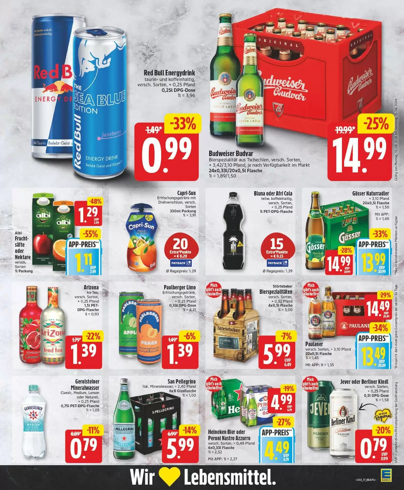 Edeka Prospekt (ab 10.08.2026) zum Blättern - Seite 17