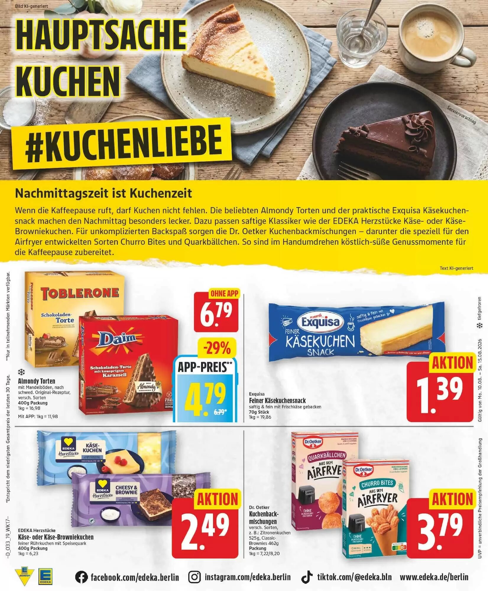 Edeka Prospekt (ab 10.08.2026) zum Blättern - Seite 19