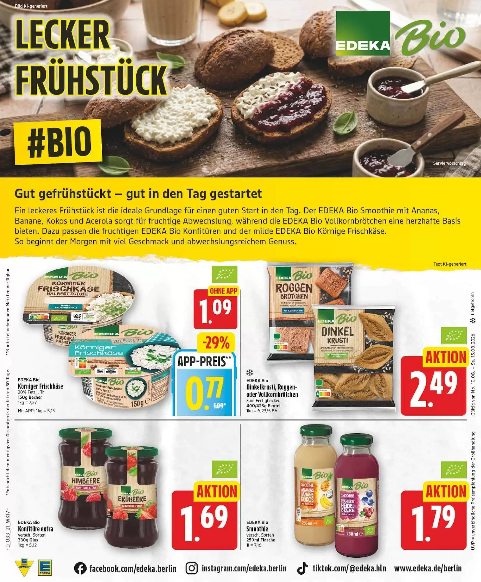 Edeka Prospekt (ab 10.08.2026) zum Blättern - Seite 21