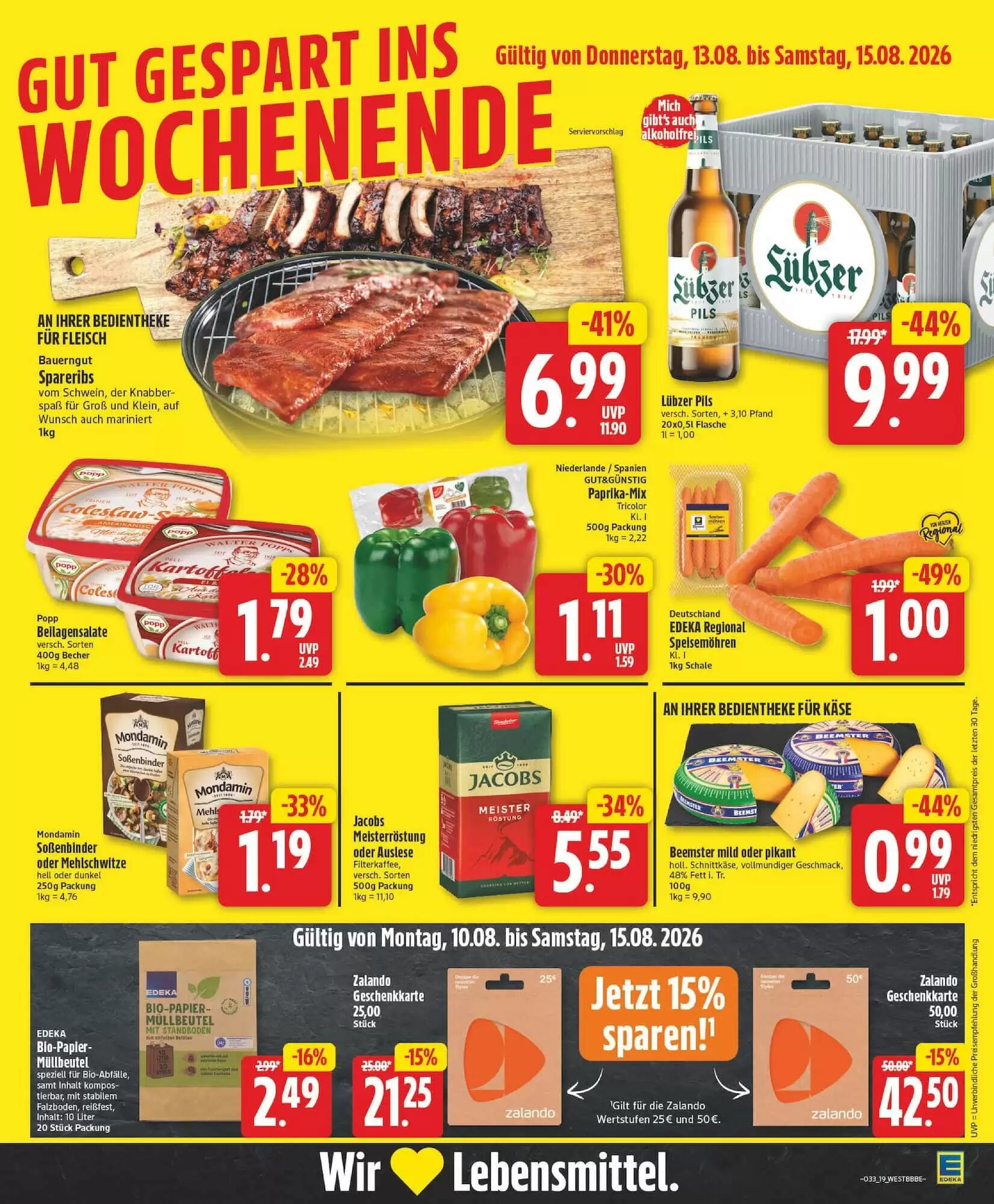 Edeka Prospekt (ab 10.08.2026) zum Blättern - Seite 23
