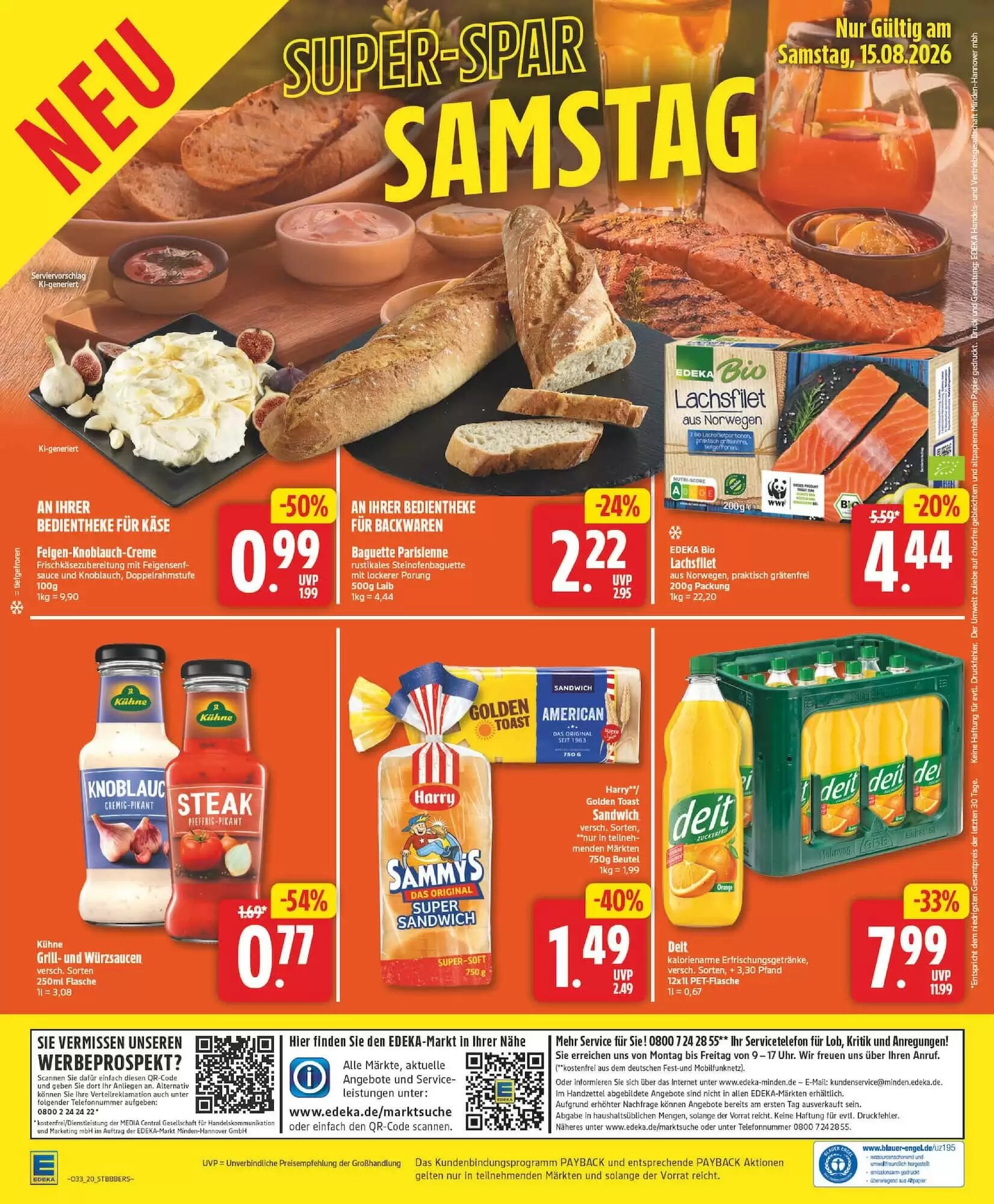 Edeka Prospekt (ab 10.08.2026) zum Blättern - Seite 24