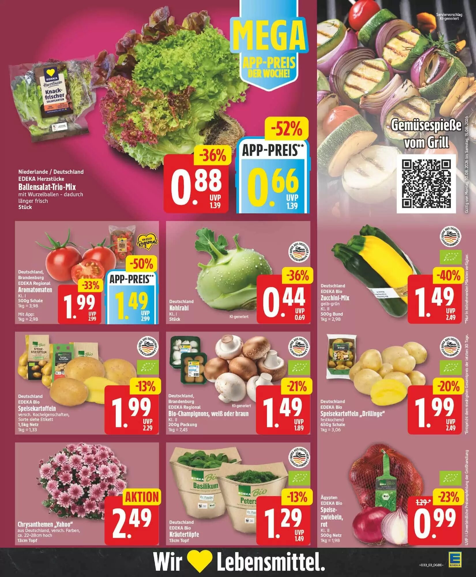 Edeka Prospekt (ab 10.08.2026) zum Blättern - Seite 3