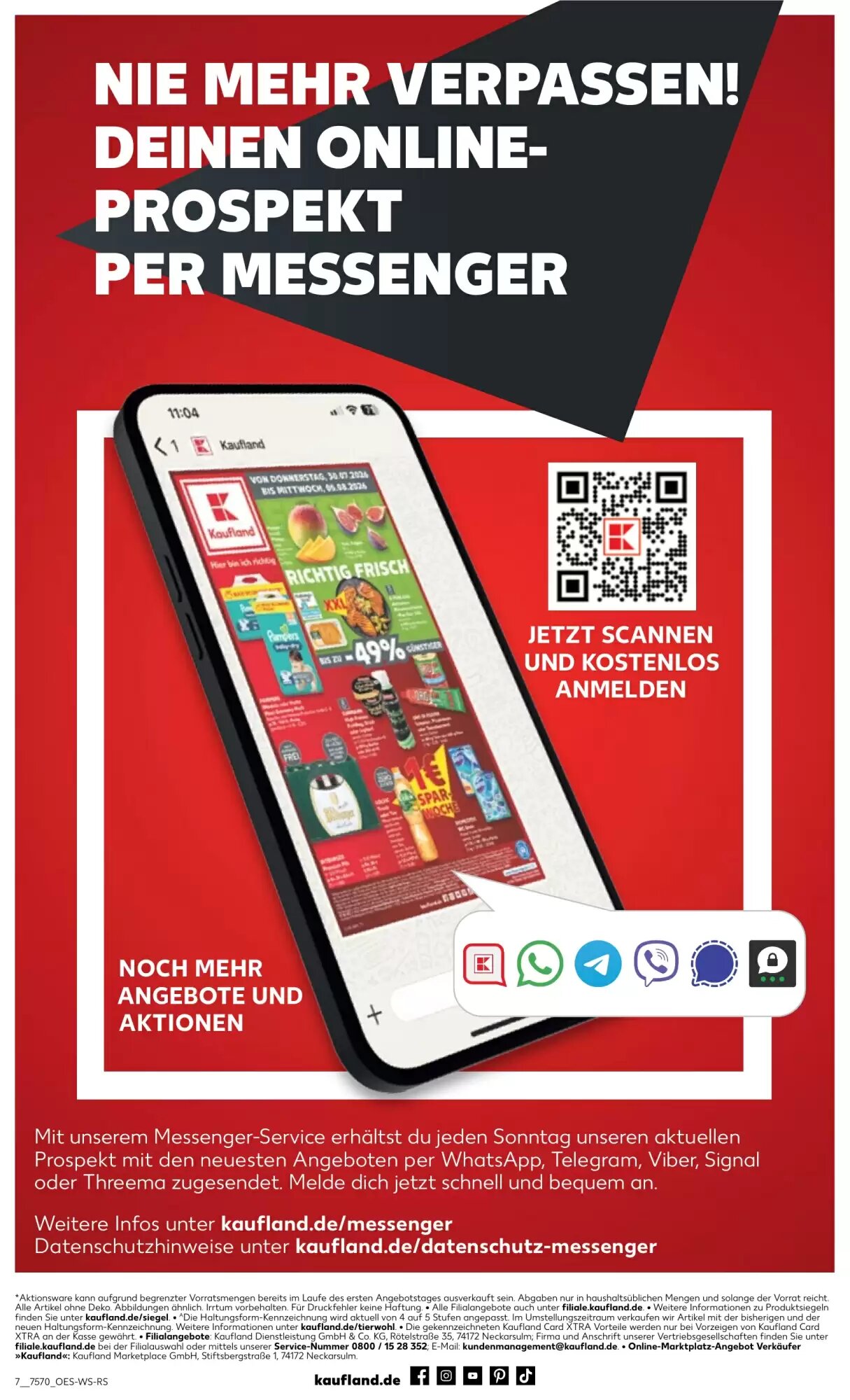 Kaufland Prospekt (ab 10.08.2026) zum Blättern - Seite 16