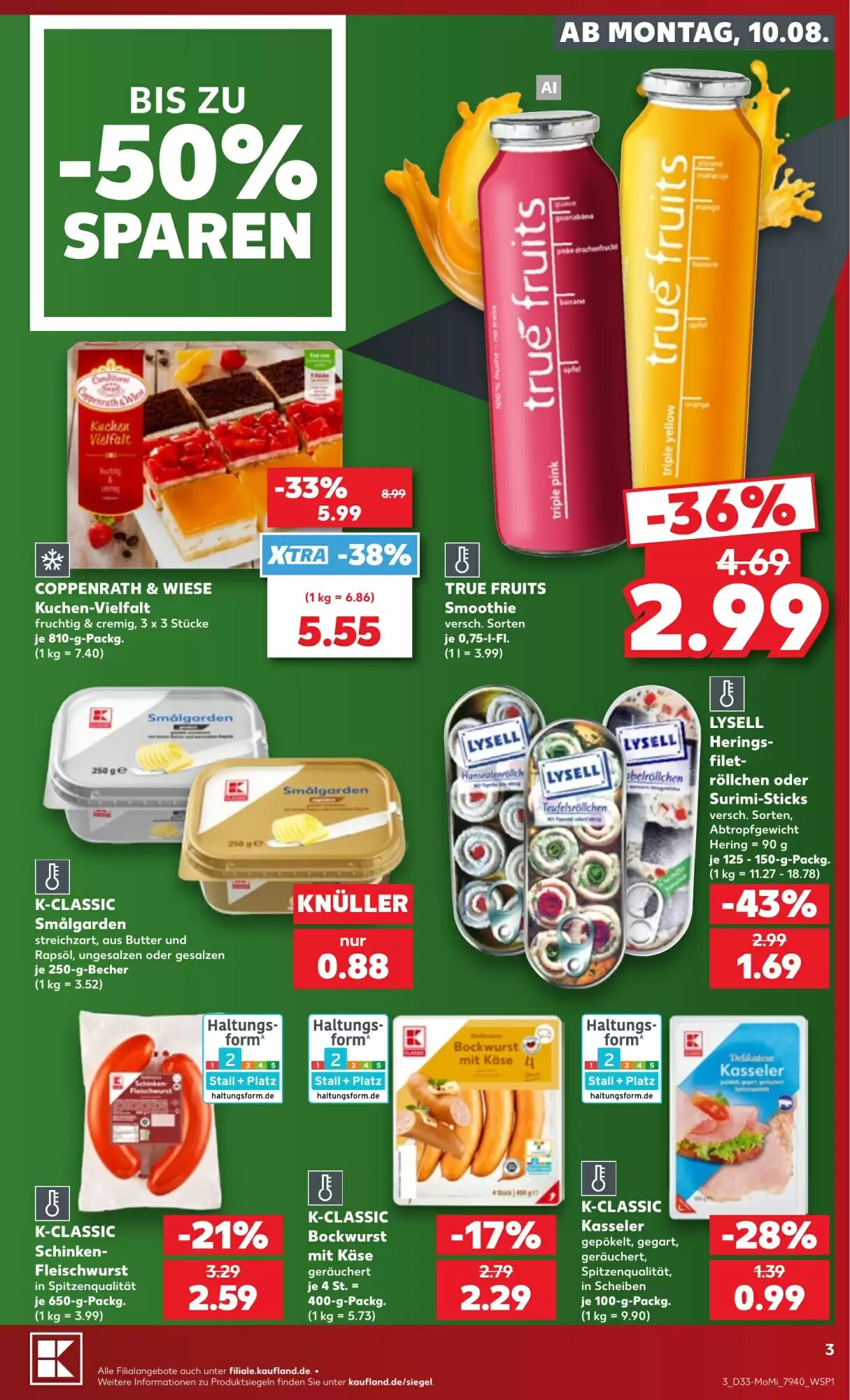 Kaufland Prospekt (ab 10.08.2026) zum Blättern - Seite 3