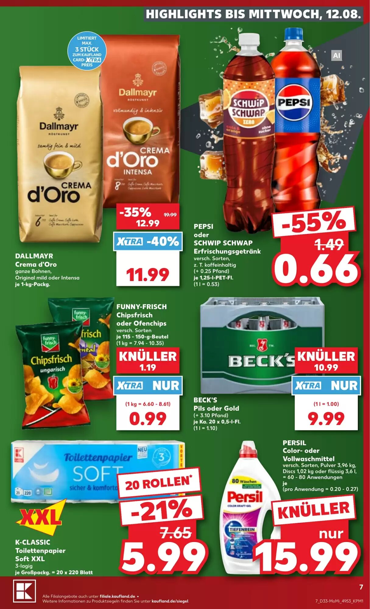 Kaufland Prospekt (ab 10.08.2026) zum Blättern - Seite 7