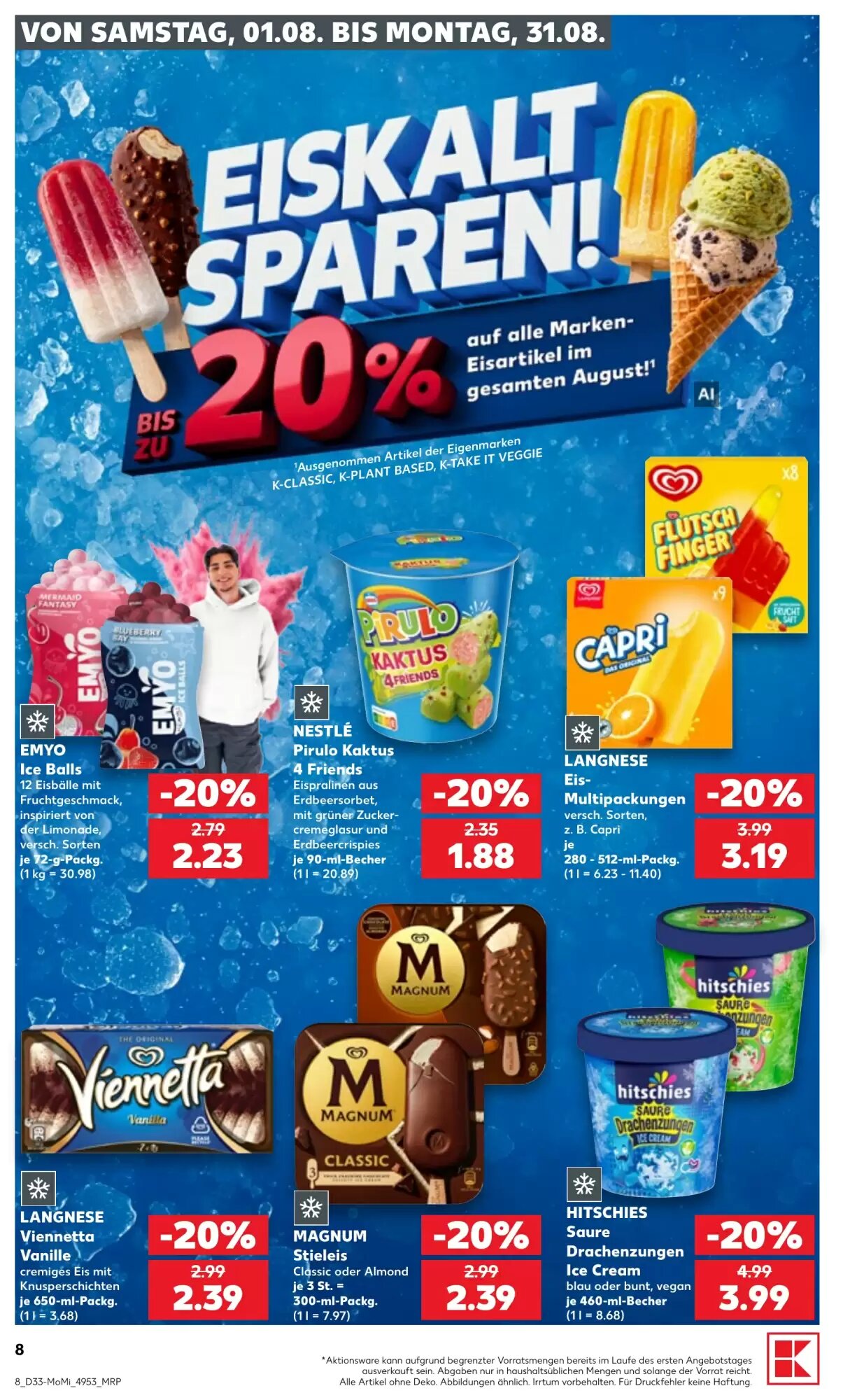 Kaufland Prospekt (ab 10.08.2026) zum Blättern - Seite 8