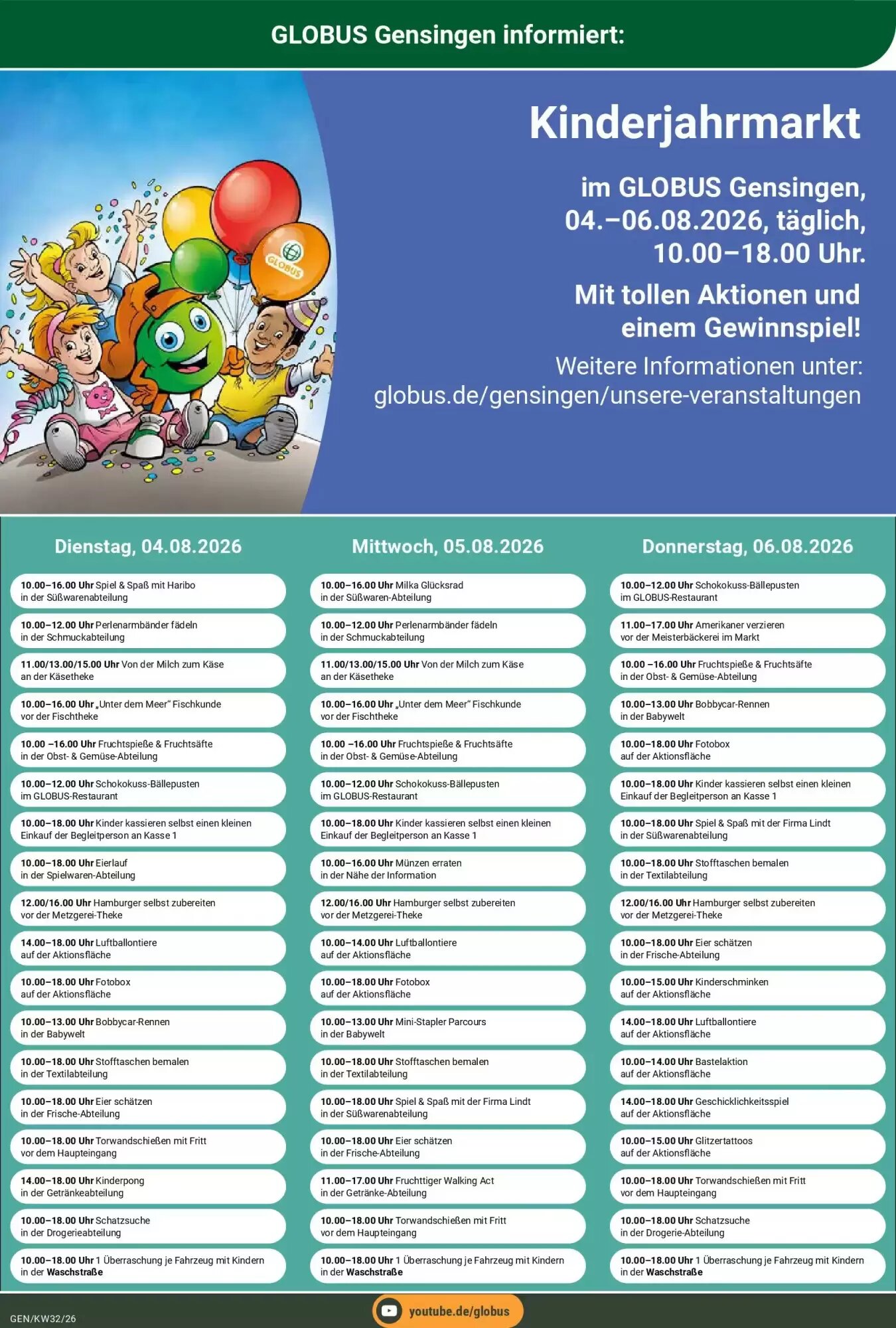 Globus Prospekt (ab 10.08.2026) zum Blättern - Seite 32